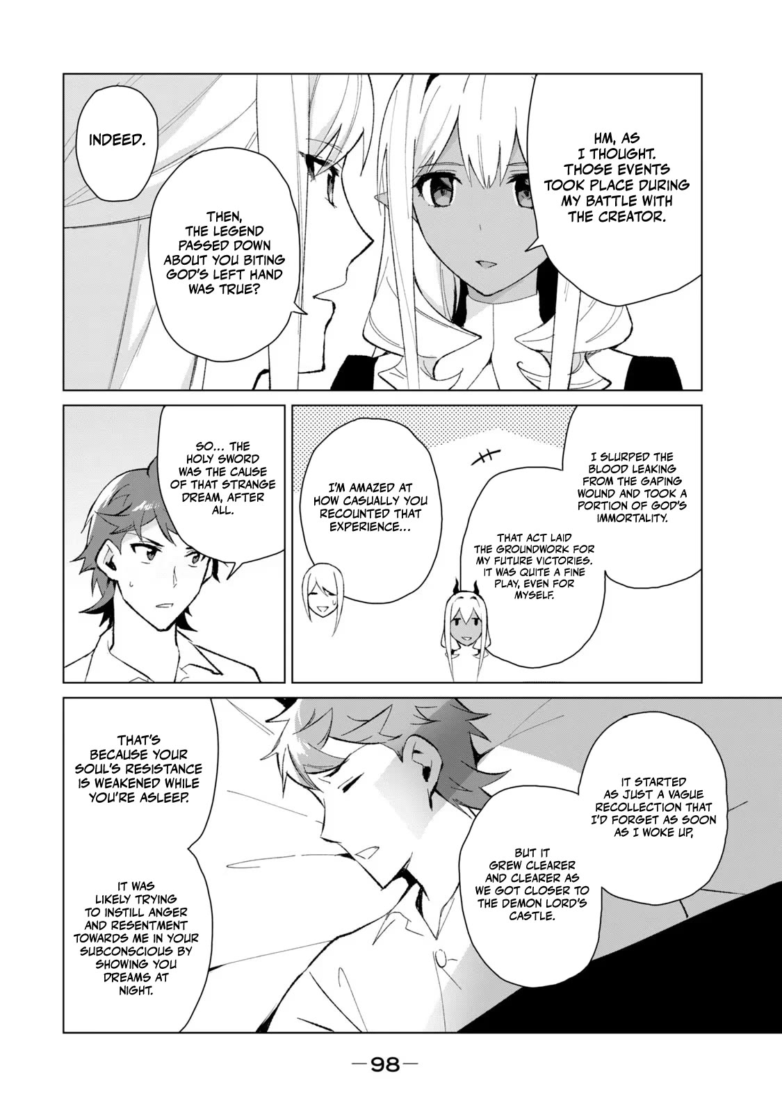 A Story About a Hero Exterminating a Dragon-Class Beautiful Girl Demon Queen, Who Has Very Low Self-Esteem, With Love! chapter 14 page 8