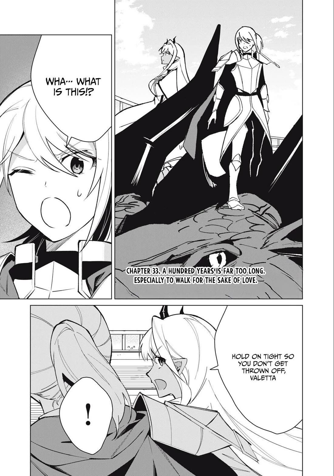 A Story About a Hero Exterminating a Dragon-Class Beautiful Girl Demon Queen, Who Has Very Low Self-Esteem, With Love! chapter 33 page 2