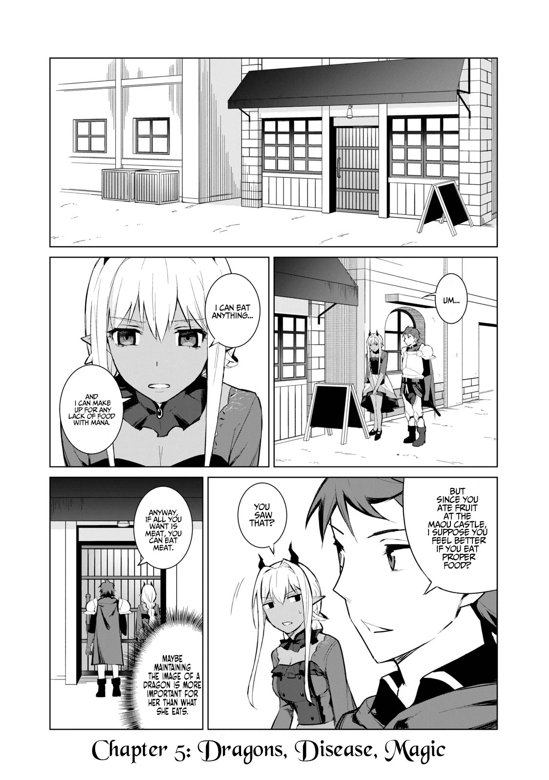 A Story About a Hero Exterminating a Dragon-Class Beautiful Girl Demon Queen, Who Has Very Low Self-Esteem, With Love! chapter 5 page 2