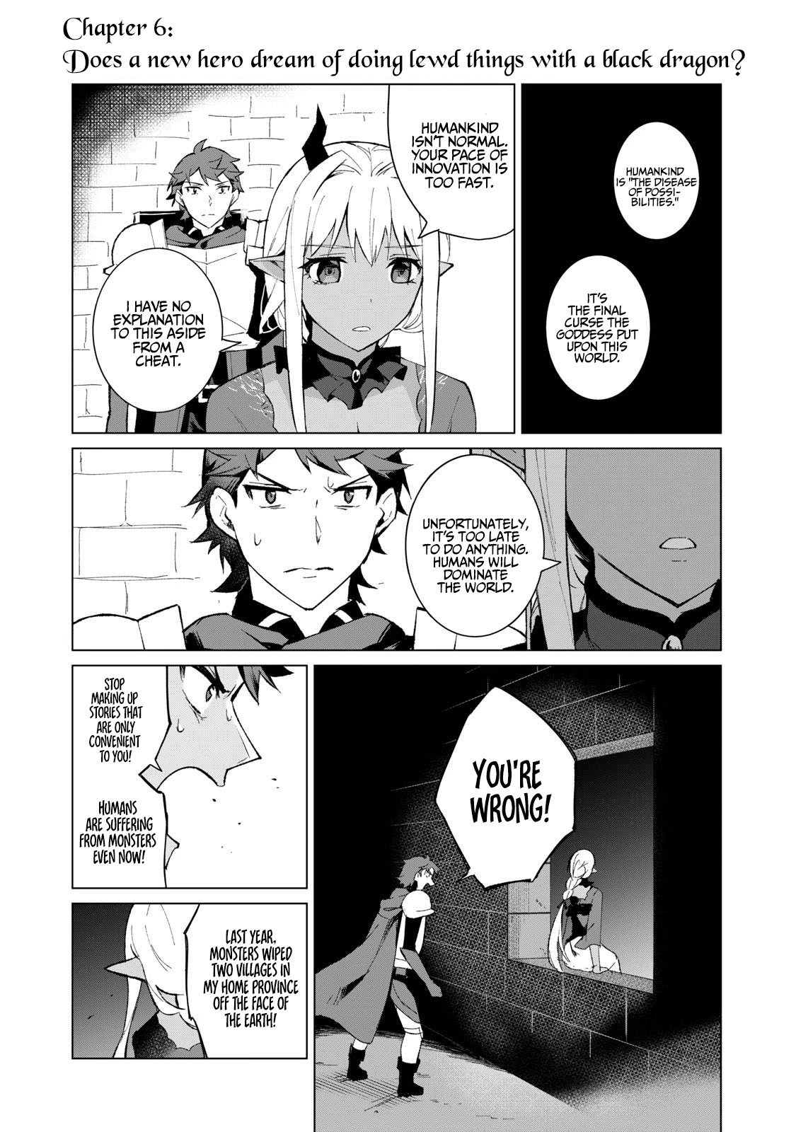 A Story About a Hero Exterminating a Dragon-Class Beautiful Girl Demon Queen, Who Has Very Low Self-Esteem, With Love! chapter 6 page 2