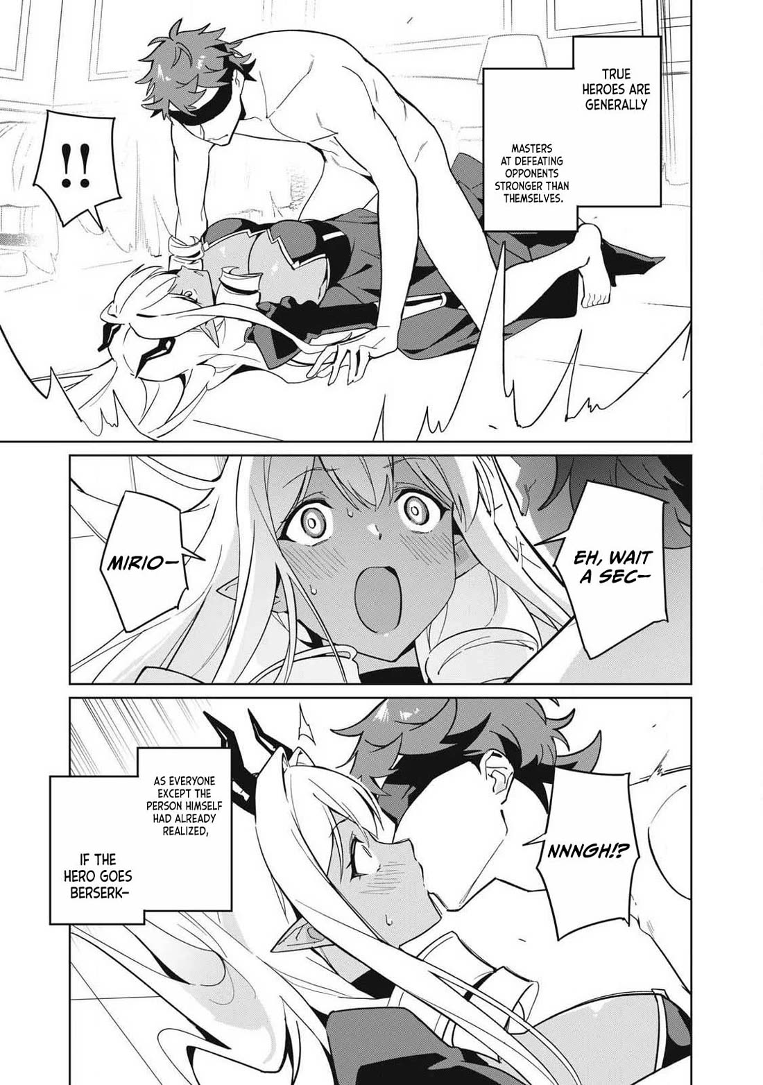 A Story About a Hero Exterminating a Dragon-Class Beautiful Girl Demon Queen, Who Has Very Low Self-Esteem, With Love! chapter 85 page 12