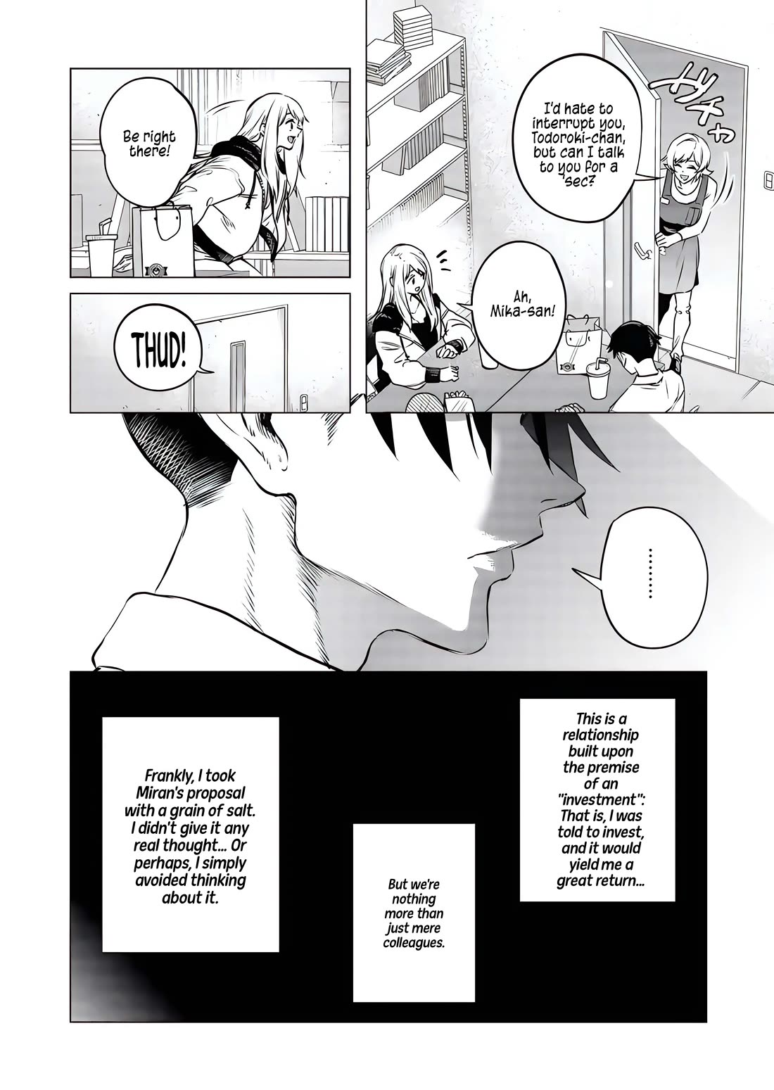 A Story About Investing in a Girl at the Workplace chapter 17 page 11