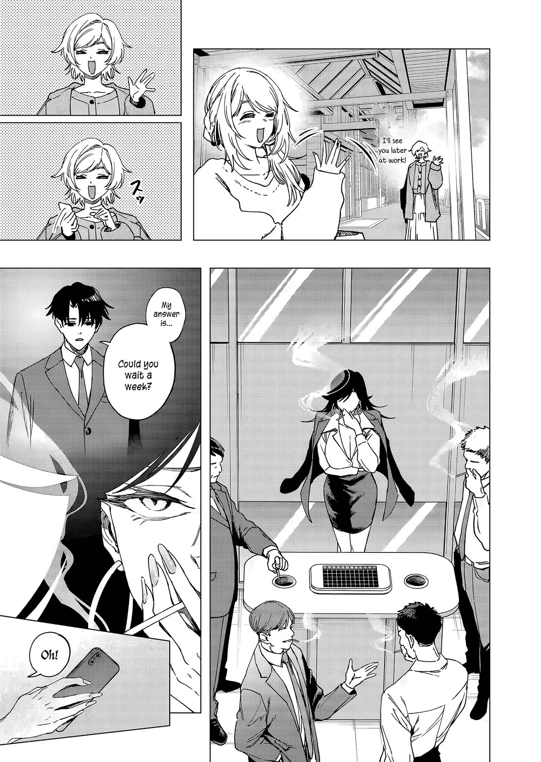 A Story About Investing in a Girl at the Workplace chapter 28 page 8