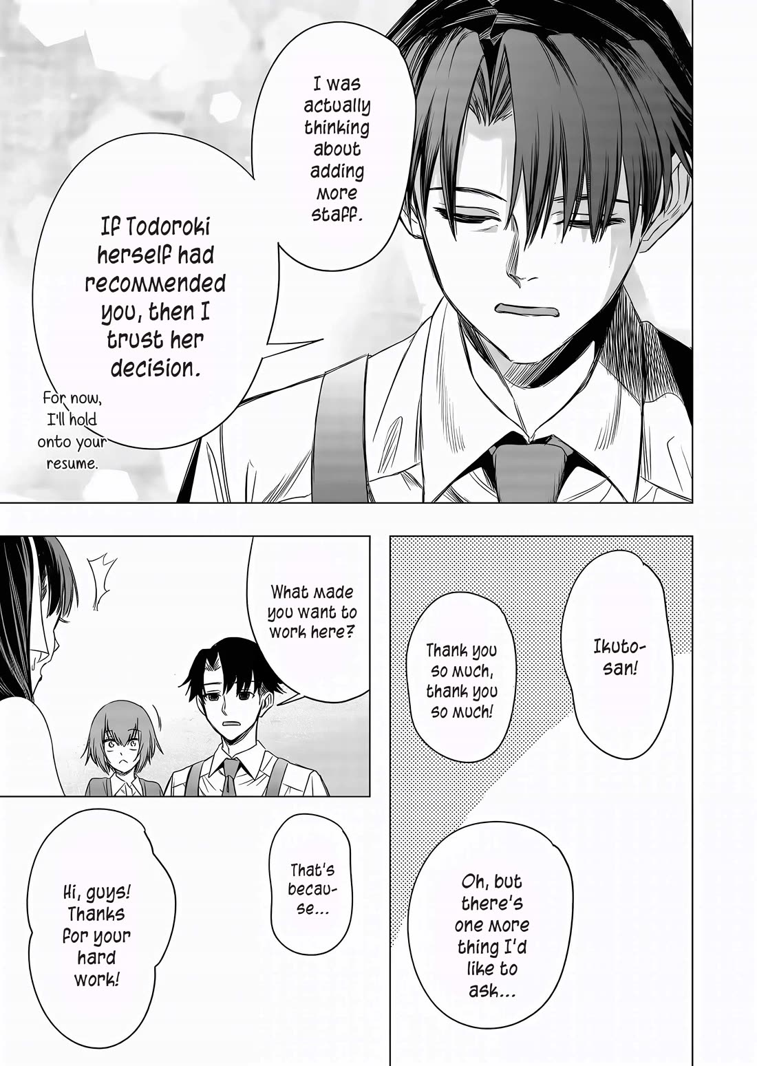 A Story About Investing in a Girl at the Workplace chapter 9 page 10