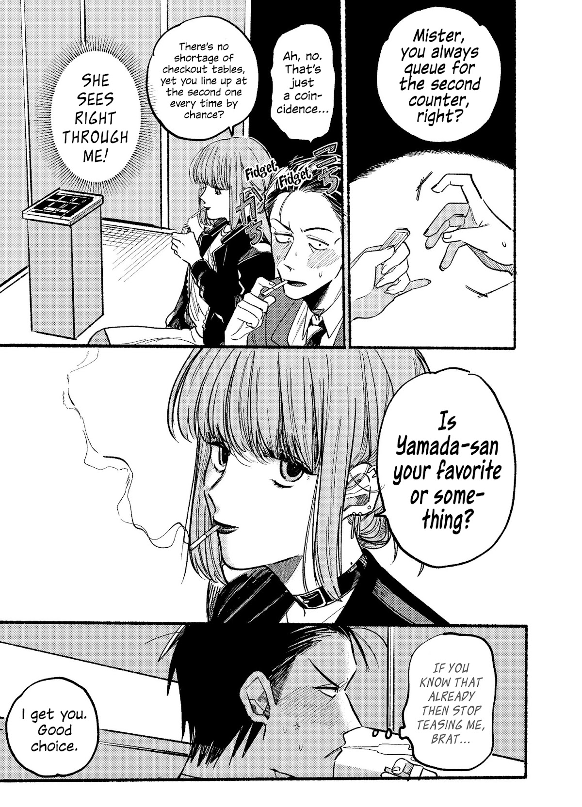 A Story About Smoking at the Back of the Supermarket chapter 1 page 9