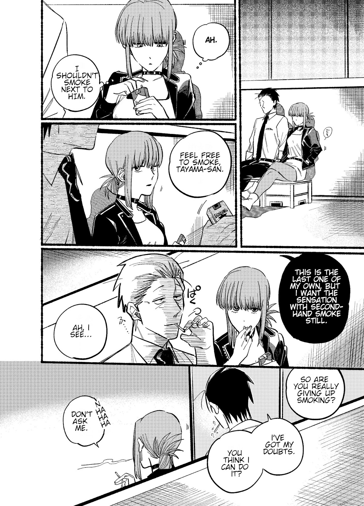 A Story About Smoking at the Back of the Supermarket chapter 16 page 8