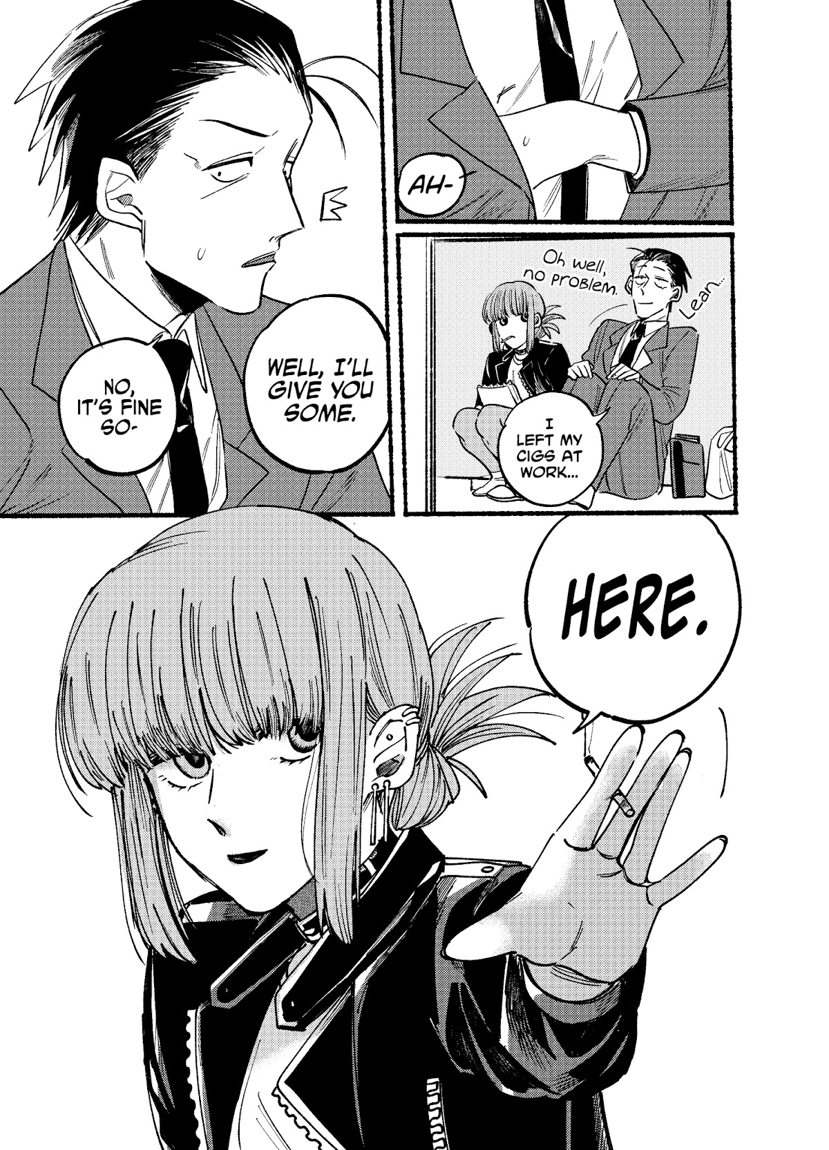 A Story About Smoking at the Back of the Supermarket chapter 2 page 7