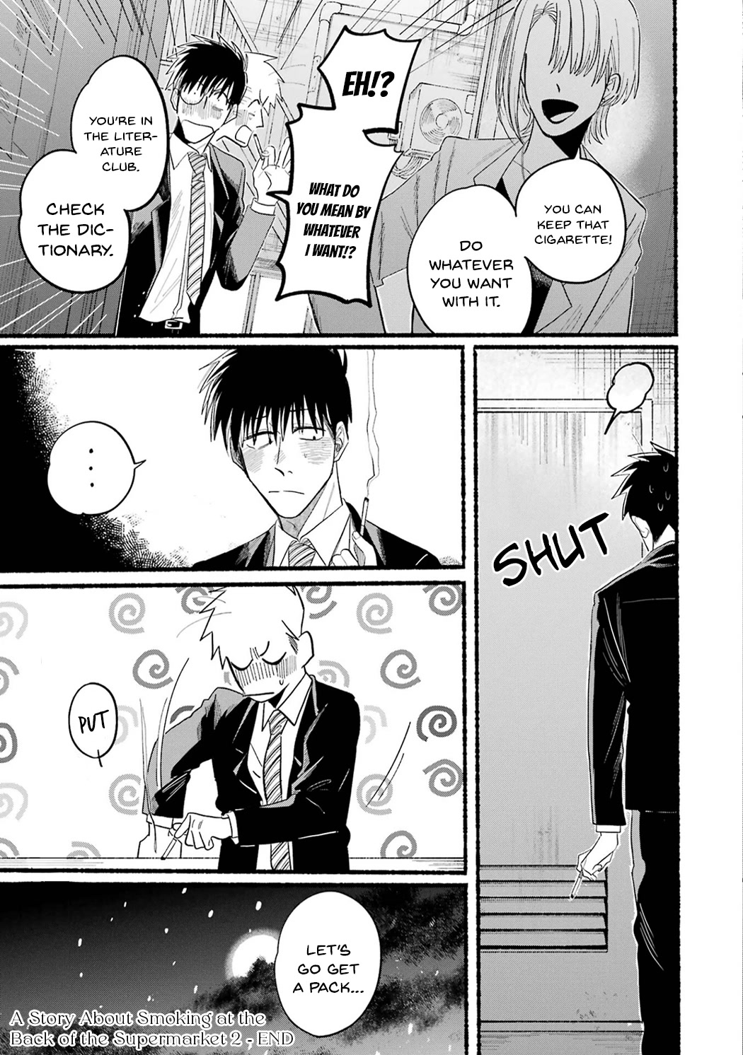 A Story About Smoking at the Back of the Supermarket chapter 24.6 page 21