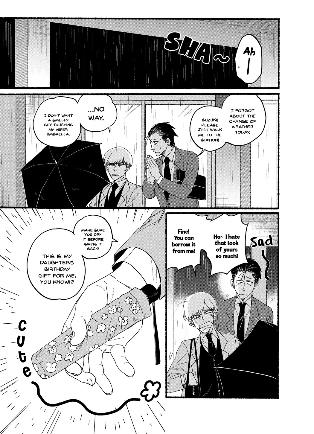 A Story About Smoking at the Back of the Supermarket chapter 28.1 page 1