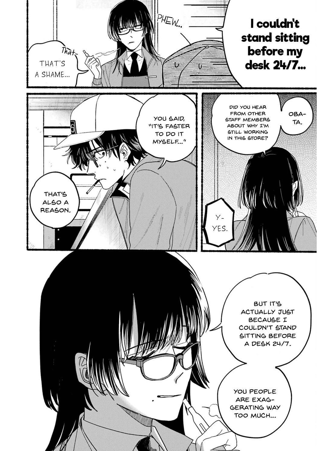 A Story About Smoking at the Back of the Supermarket chapter 28.5 page 22