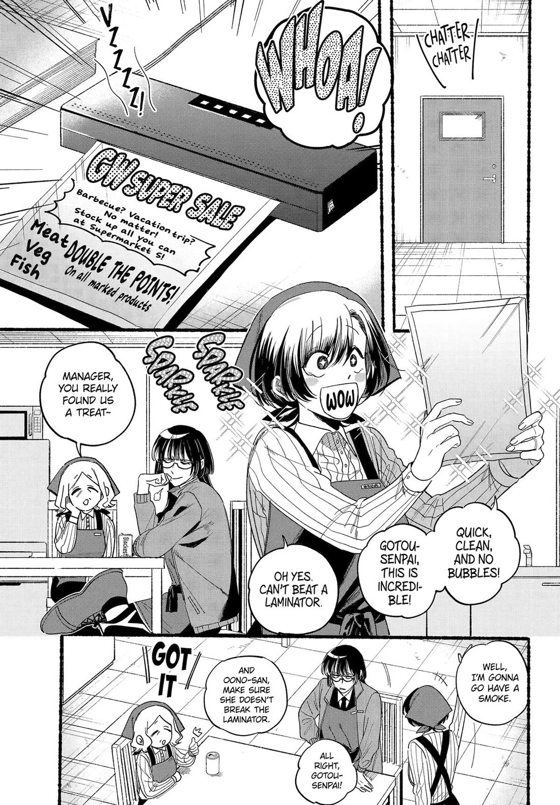 A Story About Smoking at the Back of the Supermarket chapter 36 page 1