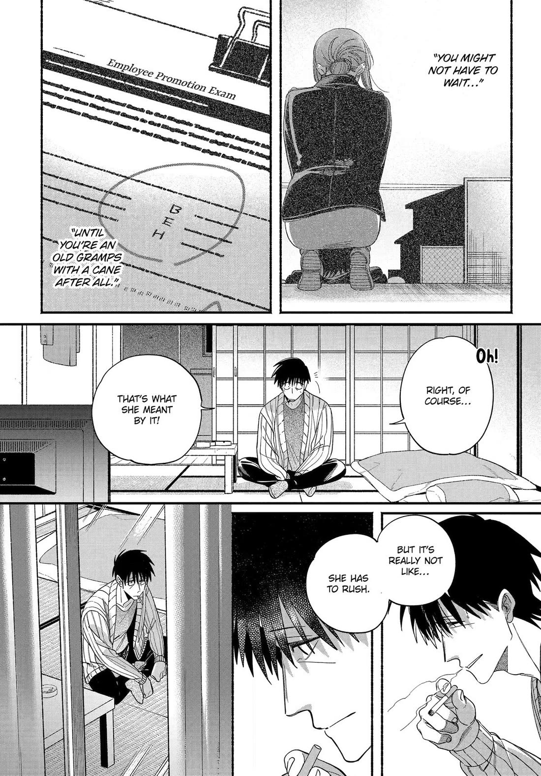 A Story About Smoking at the Back of the Supermarket chapter 60 page 12