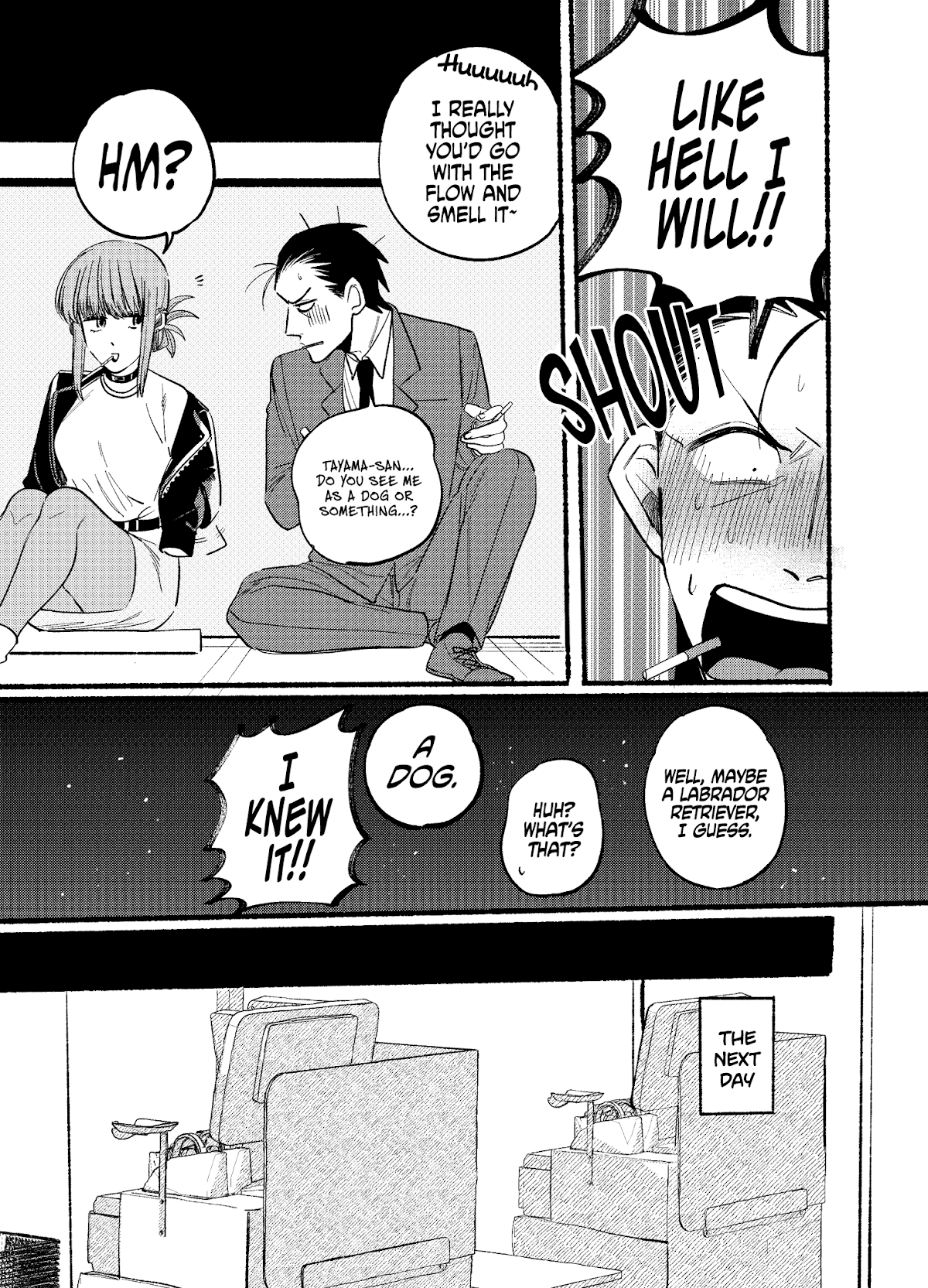 A Story About Smoking at the Back of the Supermarket chapter 7 page 9