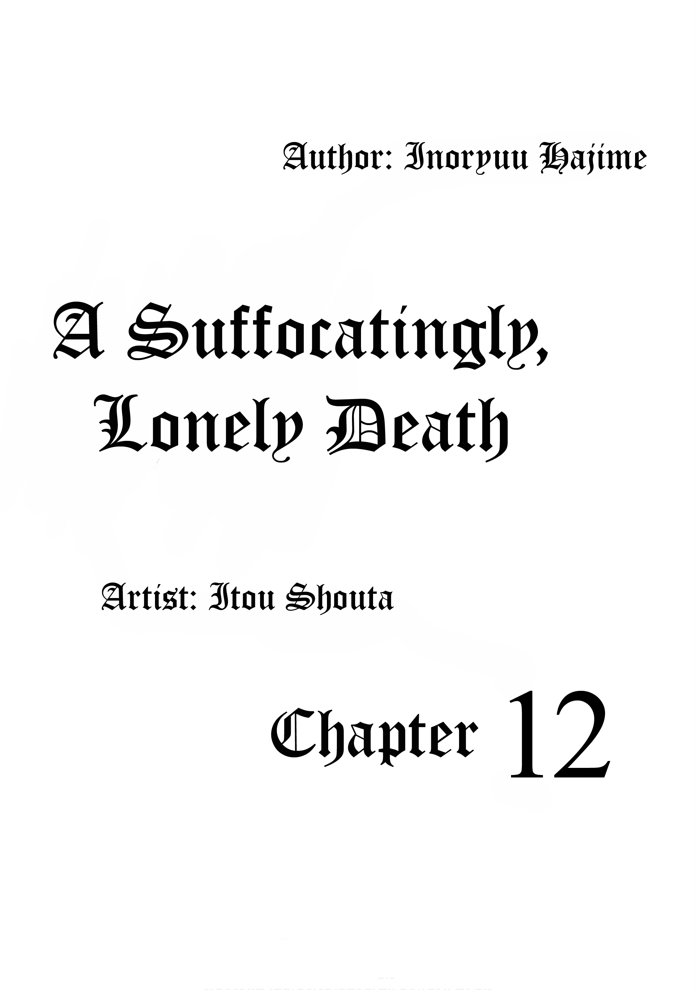 A Suffocatingly Lonely Death chapter 12 page 2