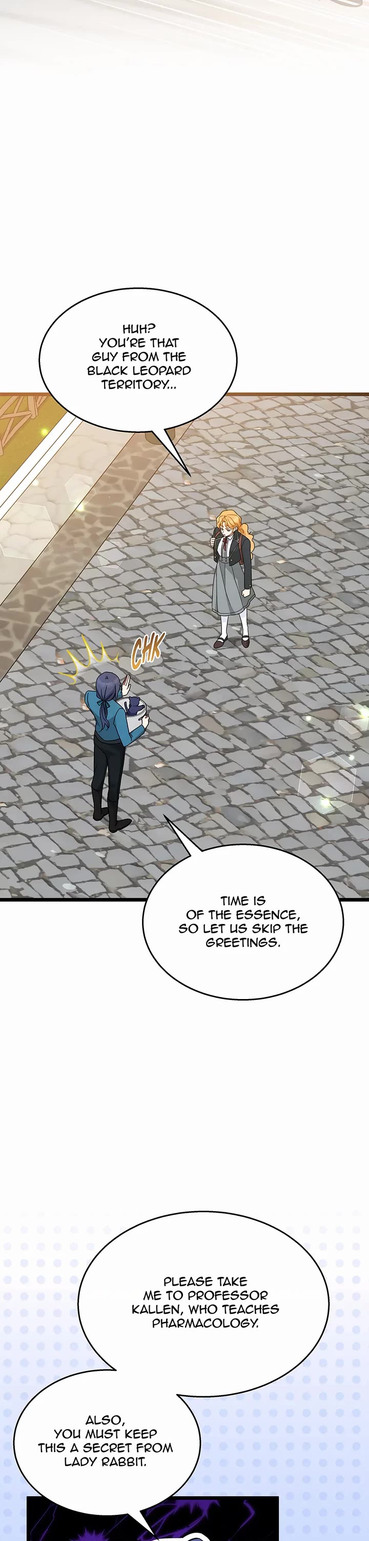 A Symbiotic Relationship Between A Rabbit And A Black Panther chapter 161 page 8