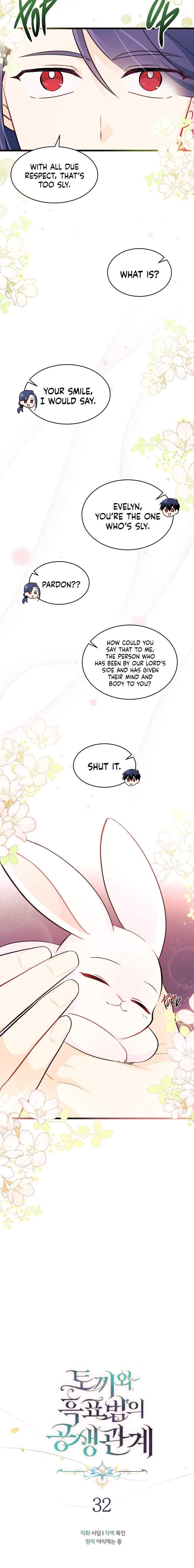 A Symbiotic Relationship Between A Rabbit And A Black Panther chapter 32 page 8