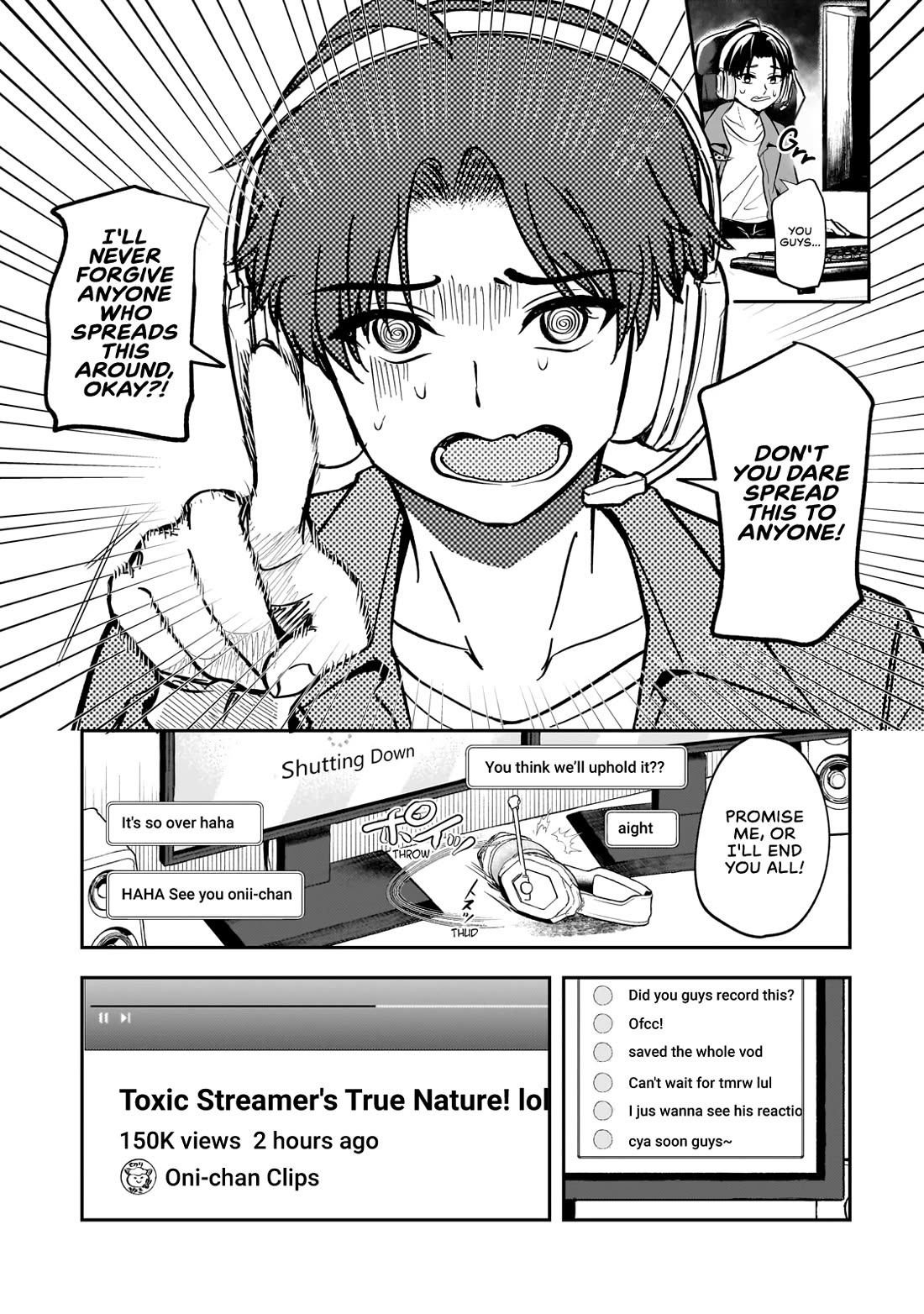 A Toxic 20-Year-Old Game Streamer Accidentally Reveals His Nice Personality Because He Forgot to End the Stream chapter 1 page 22