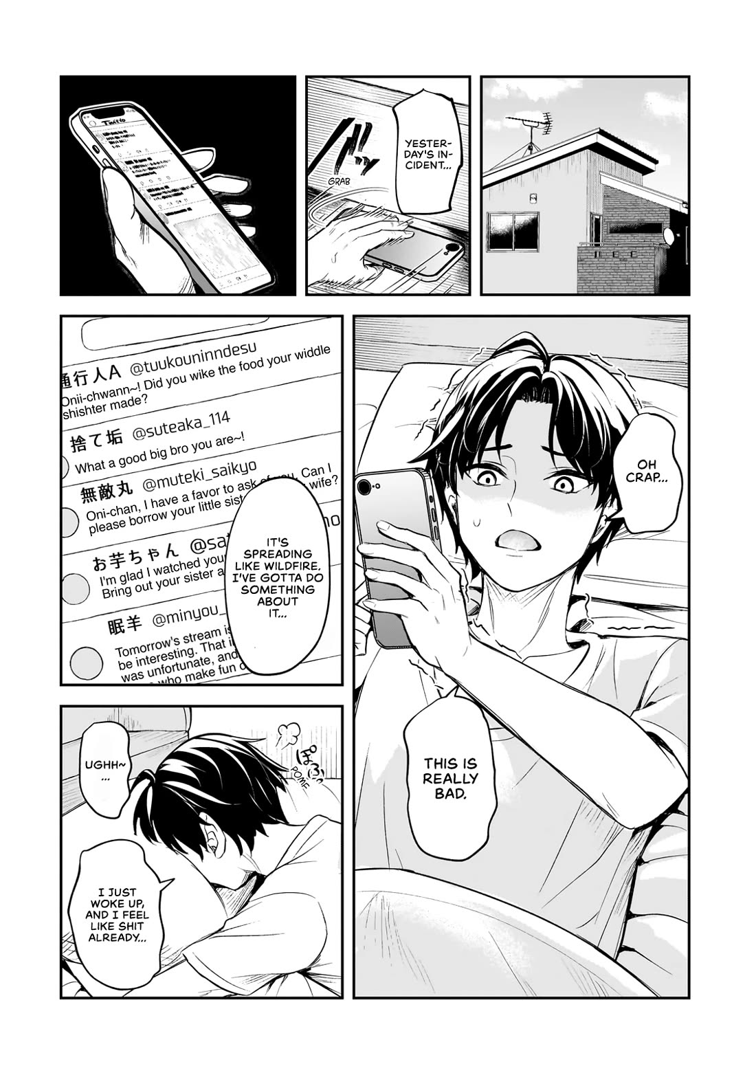 A Toxic 20-Year-Old Game Streamer Accidentally Reveals His Nice Personality Because He Forgot to End the Stream chapter 1 page 23