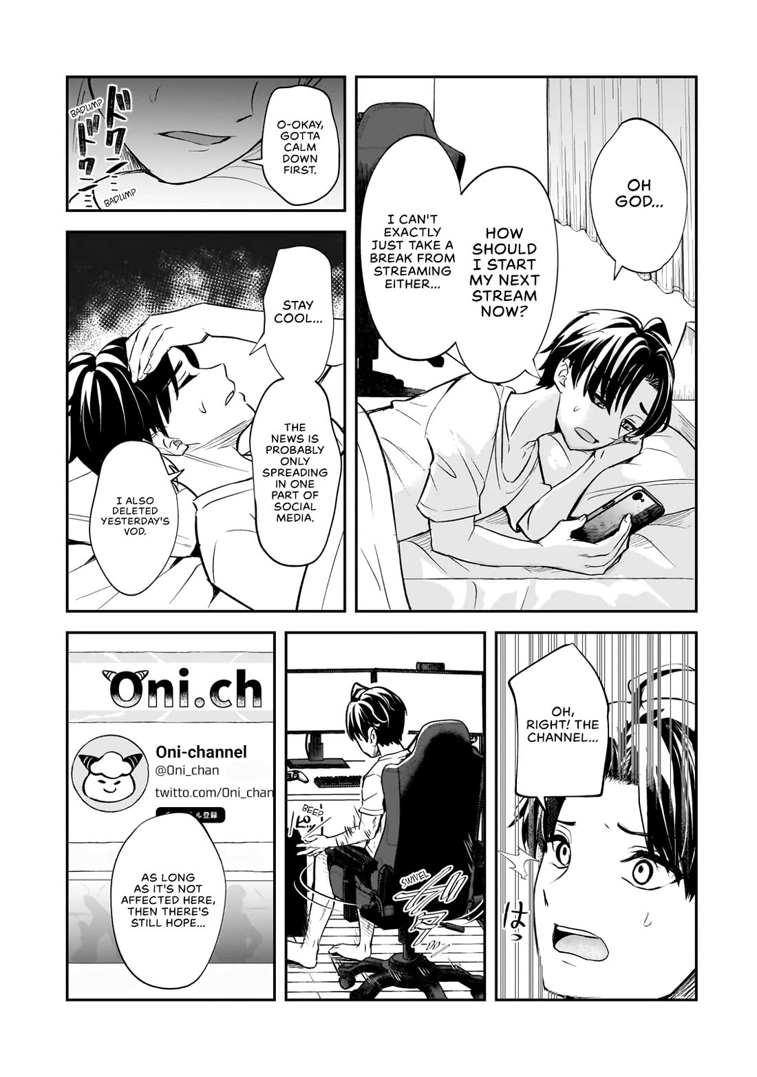 A Toxic 20-Year-Old Game Streamer Accidentally Reveals His Nice Personality Because He Forgot to End the Stream chapter 1 page 24