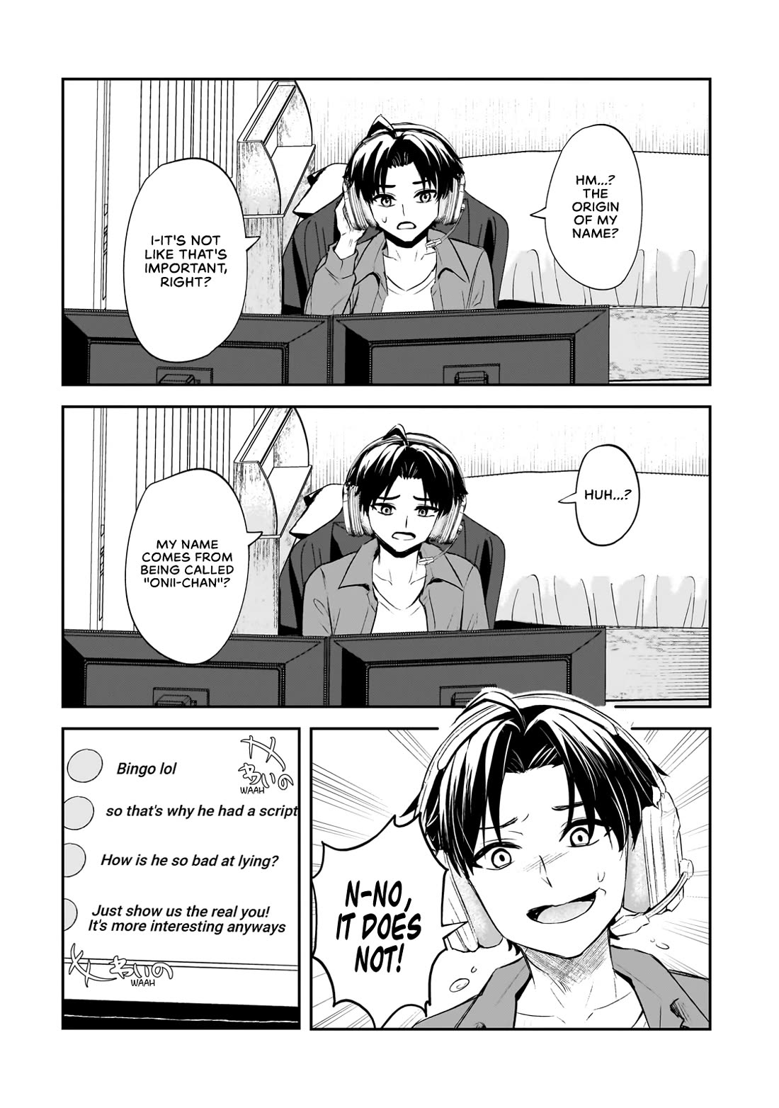 A Toxic 20-Year-Old Game Streamer Accidentally Reveals His Nice Personality Because He Forgot to End the Stream chapter 1 page 31