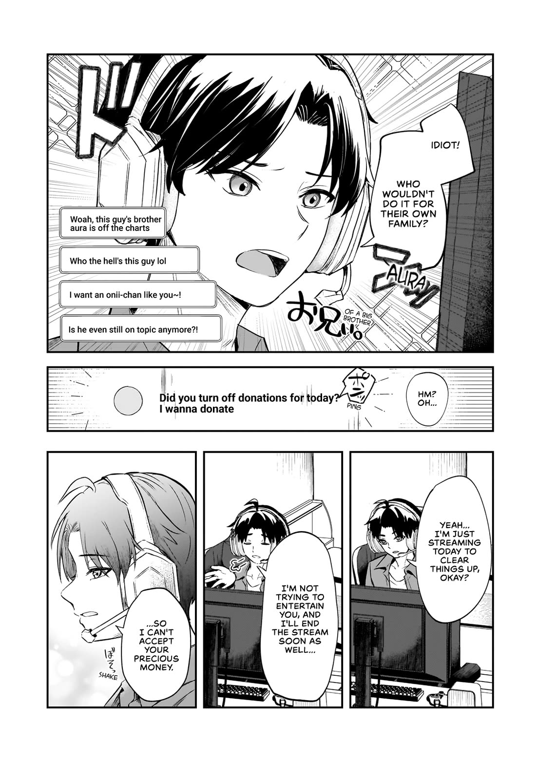 A Toxic 20-Year-Old Game Streamer Accidentally Reveals His Nice Personality Because He Forgot to End the Stream chapter 1 page 36