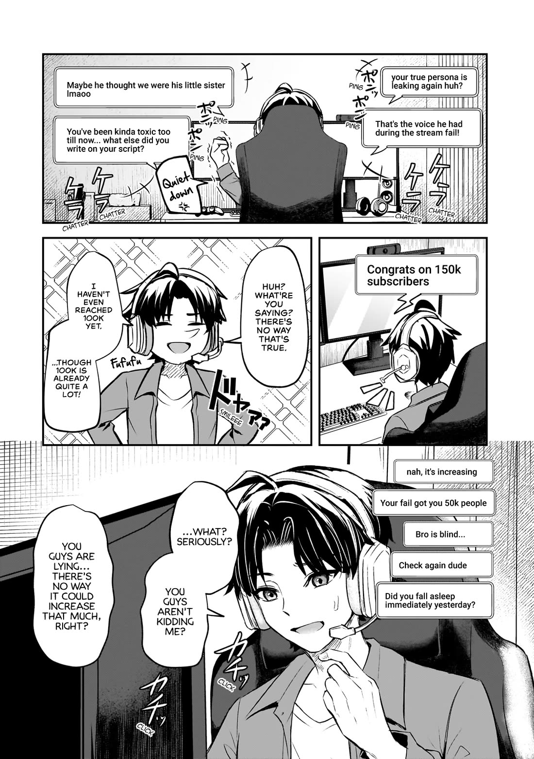 A Toxic 20-Year-Old Game Streamer Accidentally Reveals His Nice Personality Because He Forgot to End the Stream chapter 1 page 37