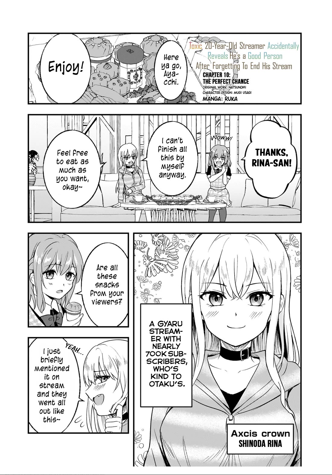 A Toxic 20-Year-Old Game Streamer Accidentally Reveals His Nice Personality Because He Forgot to End the Stream chapter 10 page 1