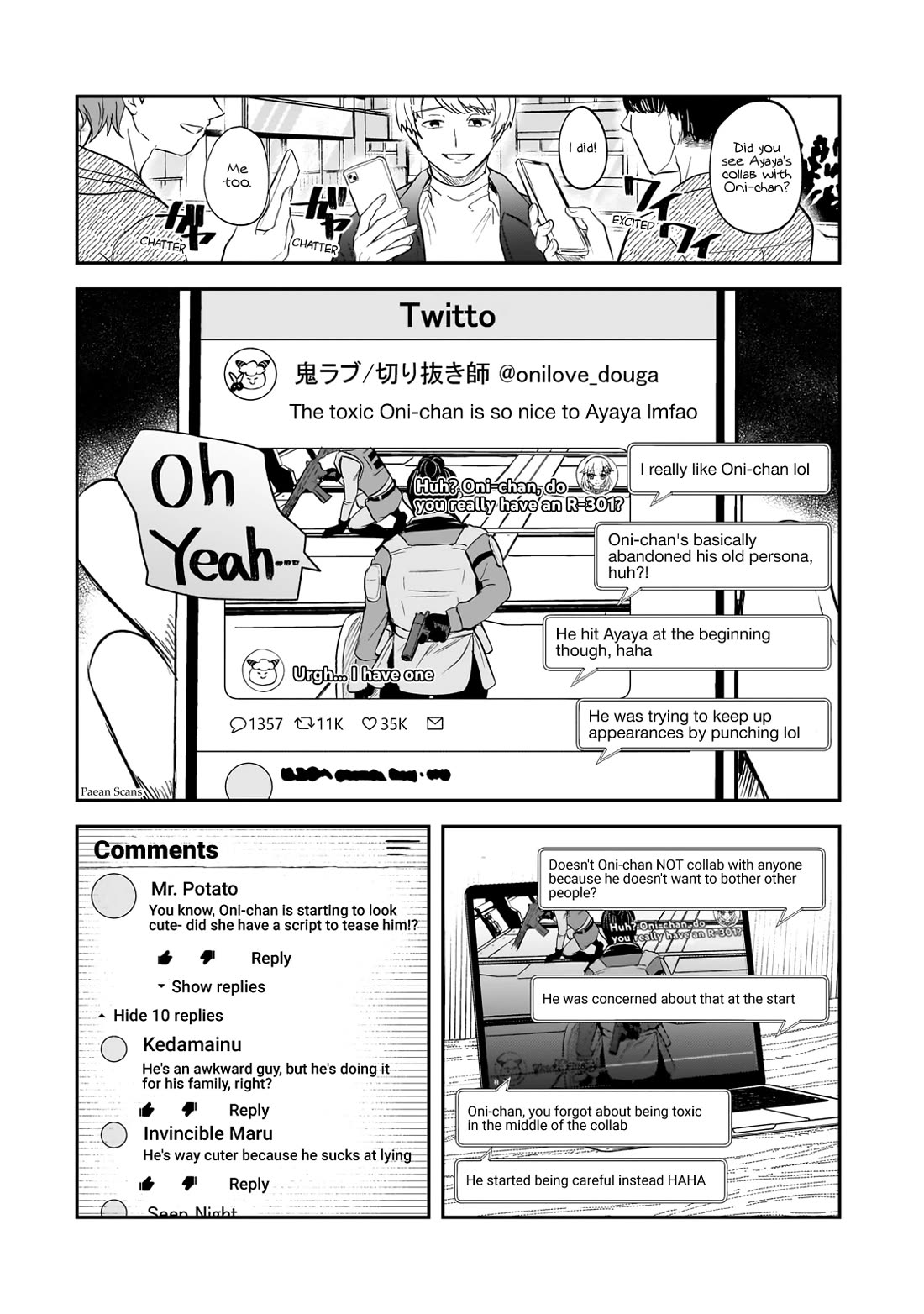 A Toxic 20-Year-Old Game Streamer Accidentally Reveals His Nice Personality Because He Forgot to End the Stream chapter 2 page 29