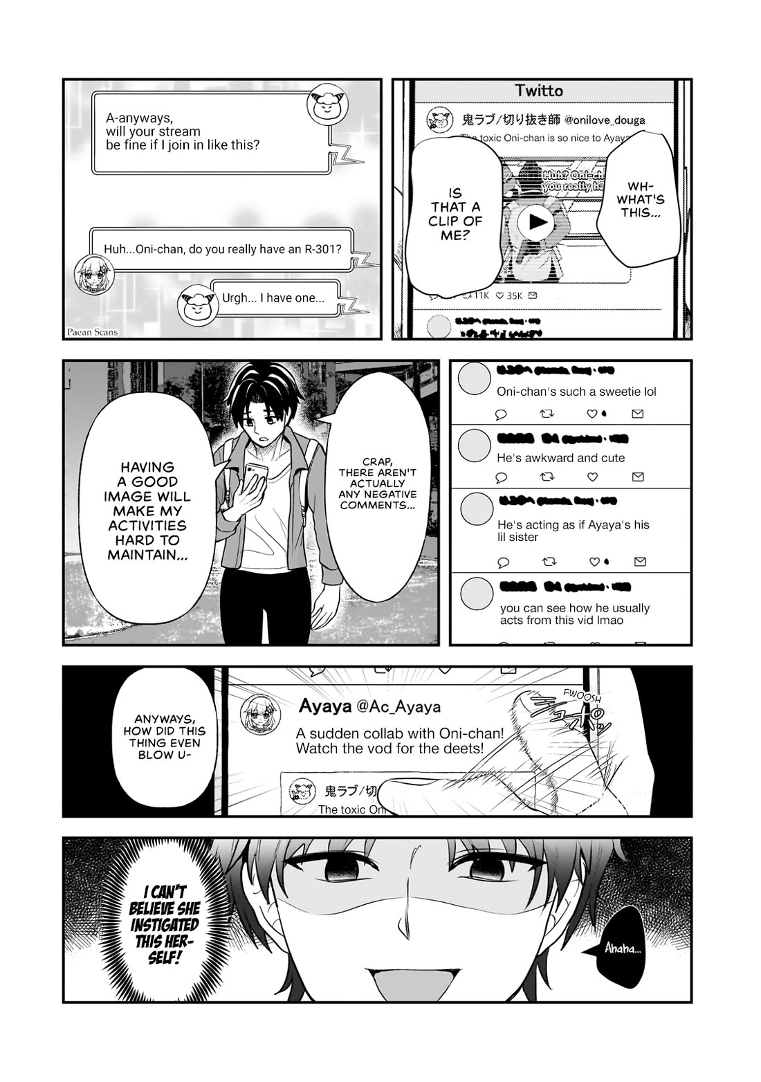 A Toxic 20-Year-Old Game Streamer Accidentally Reveals His Nice Personality Because He Forgot to End the Stream chapter 3.2 page 12