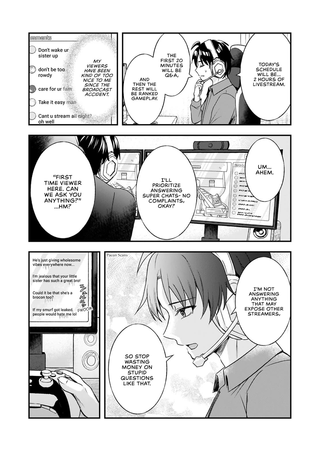 A Toxic 20-Year-Old Game Streamer Accidentally Reveals His Nice Personality Because He Forgot to End the Stream chapter 6.2 page 1