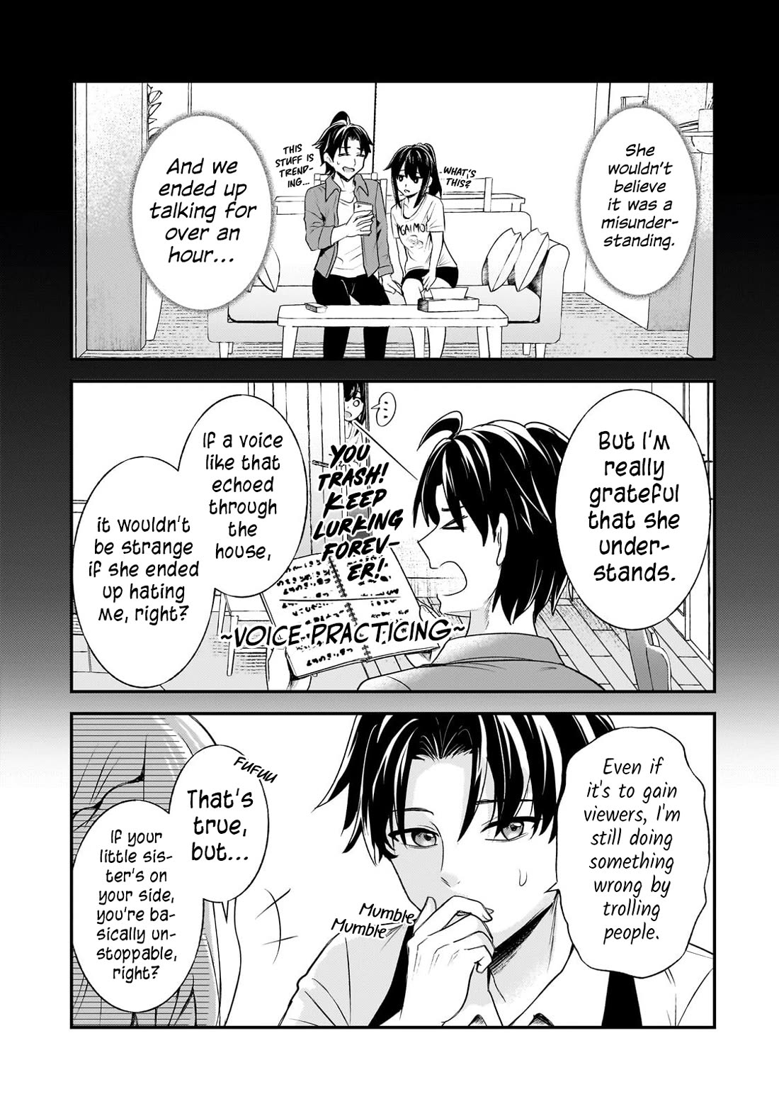 A Toxic 20-Year-Old Game Streamer Accidentally Reveals His Nice Personality Because He Forgot to End the Stream chapter 7 page 14