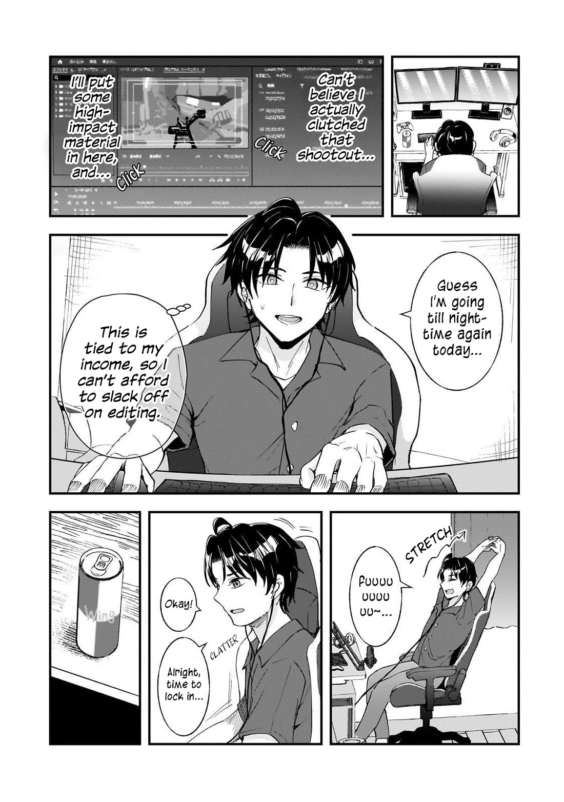 A Toxic 20-Year-Old Game Streamer Accidentally Reveals His Nice Personality Because He Forgot to End the Stream chapter 9 page 14