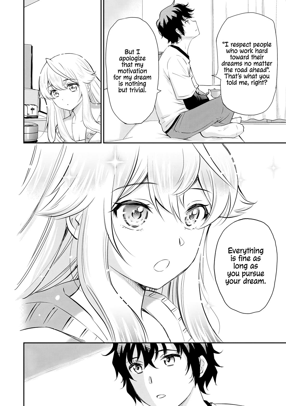 A Very Popular Idol Classmate Has Taken a Liking to Me, A Person Who Doesn’t Want to Work for my Whole Life chapter 13 page 9