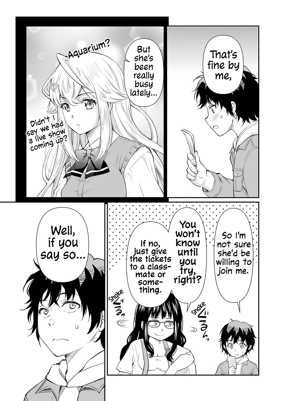 A Very Popular Idol Classmate Has Taken a Liking to Me, A Person Who Doesn’t Want to Work for my Whole Life chapter 17 page 14