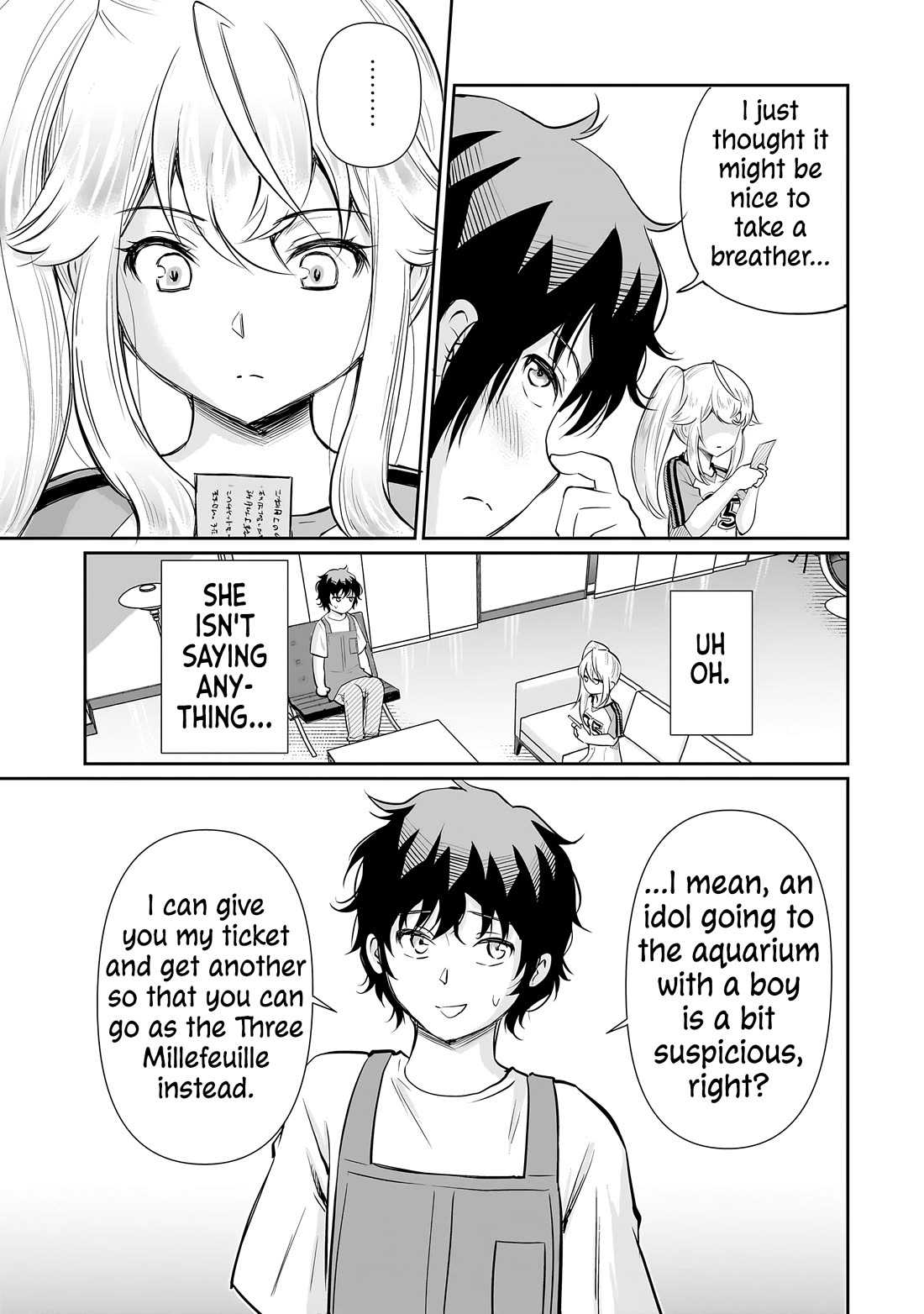 A Very Popular Idol Classmate Has Taken a Liking to Me, A Person Who Doesn’t Want to Work for my Whole Life chapter 17 page 24