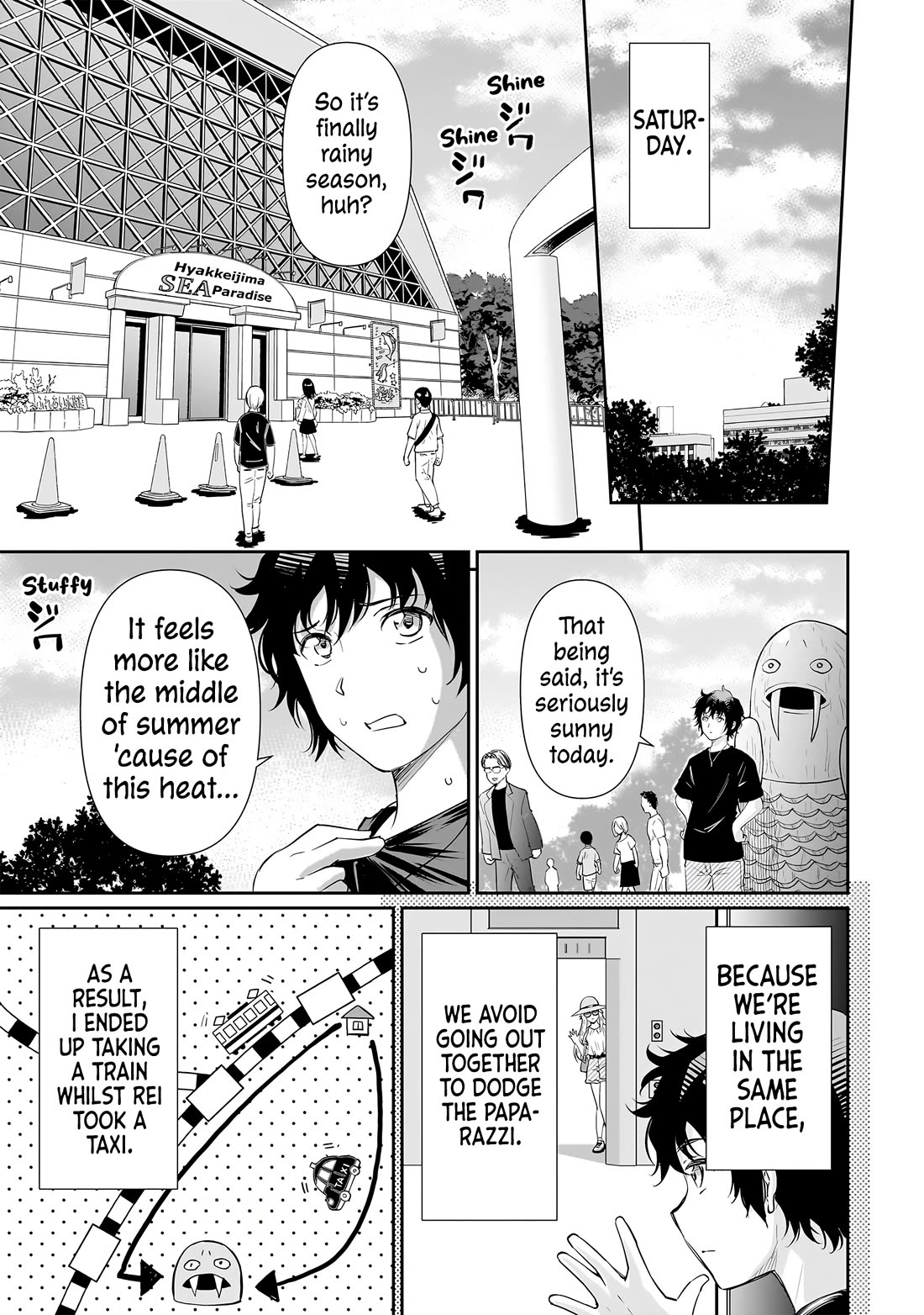 A Very Popular Idol Classmate Has Taken a Liking to Me, A Person Who Doesn’t Want to Work for my Whole Life chapter 18 page 4