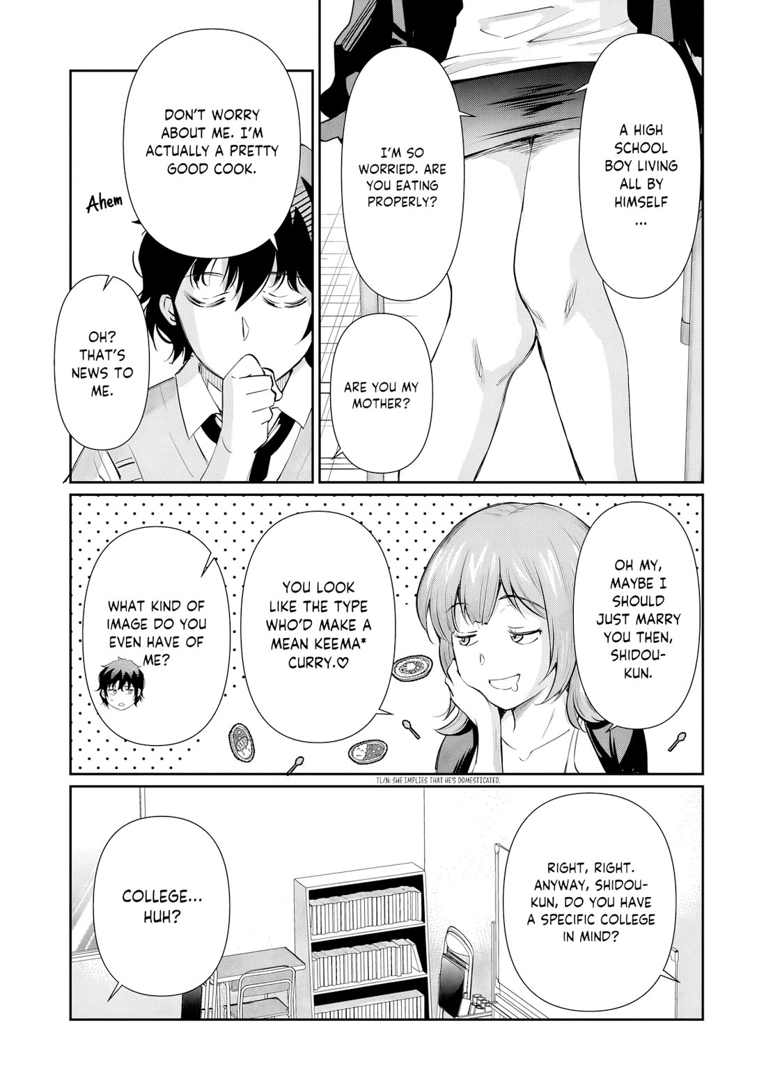 A Very Popular Idol Classmate Has Taken a Liking to Me, A Person Who Doesn’t Want to Work for my Whole Life chapter 22 page 15
