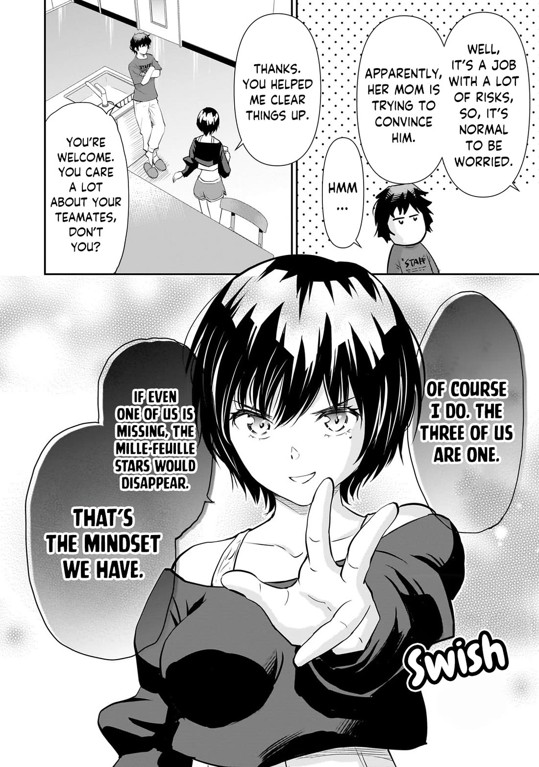A Very Popular Idol Classmate Has Taken a Liking to Me, A Person Who Doesn’t Want to Work for my Whole Life chapter 24 page 17