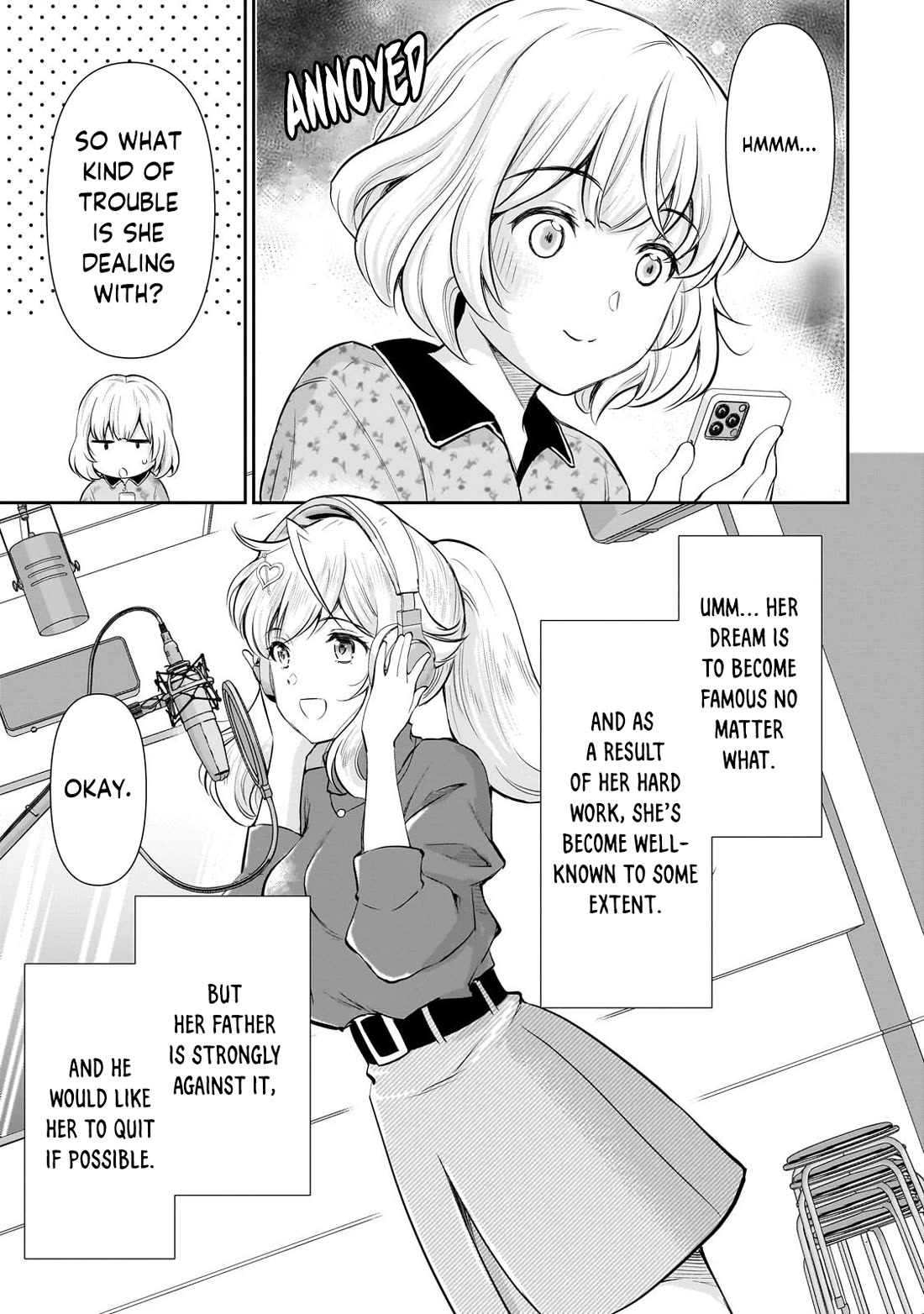 A Very Popular Idol Classmate Has Taken a Liking to Me, A Person Who Doesn’t Want to Work for my Whole Life chapter 25 page 7