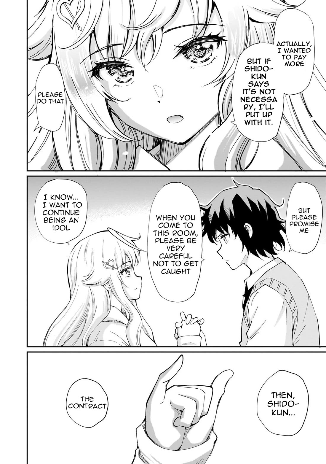 A Very Popular Idol Classmate Has Taken a Liking to Me, A Person Who Doesn’t Want to Work for my Whole Life chapter 3 page 22