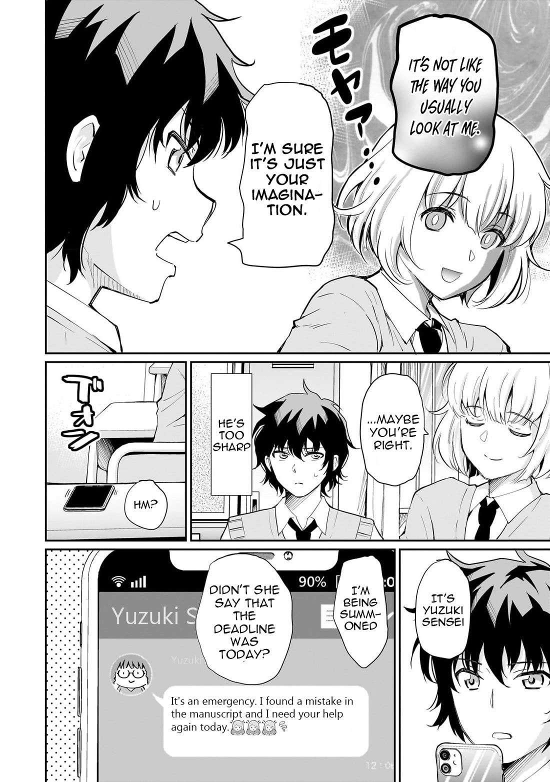 A Very Popular Idol Classmate Has Taken a Liking to Me, A Person Who Doesn’t Want to Work for my Whole Life chapter 3 page 8