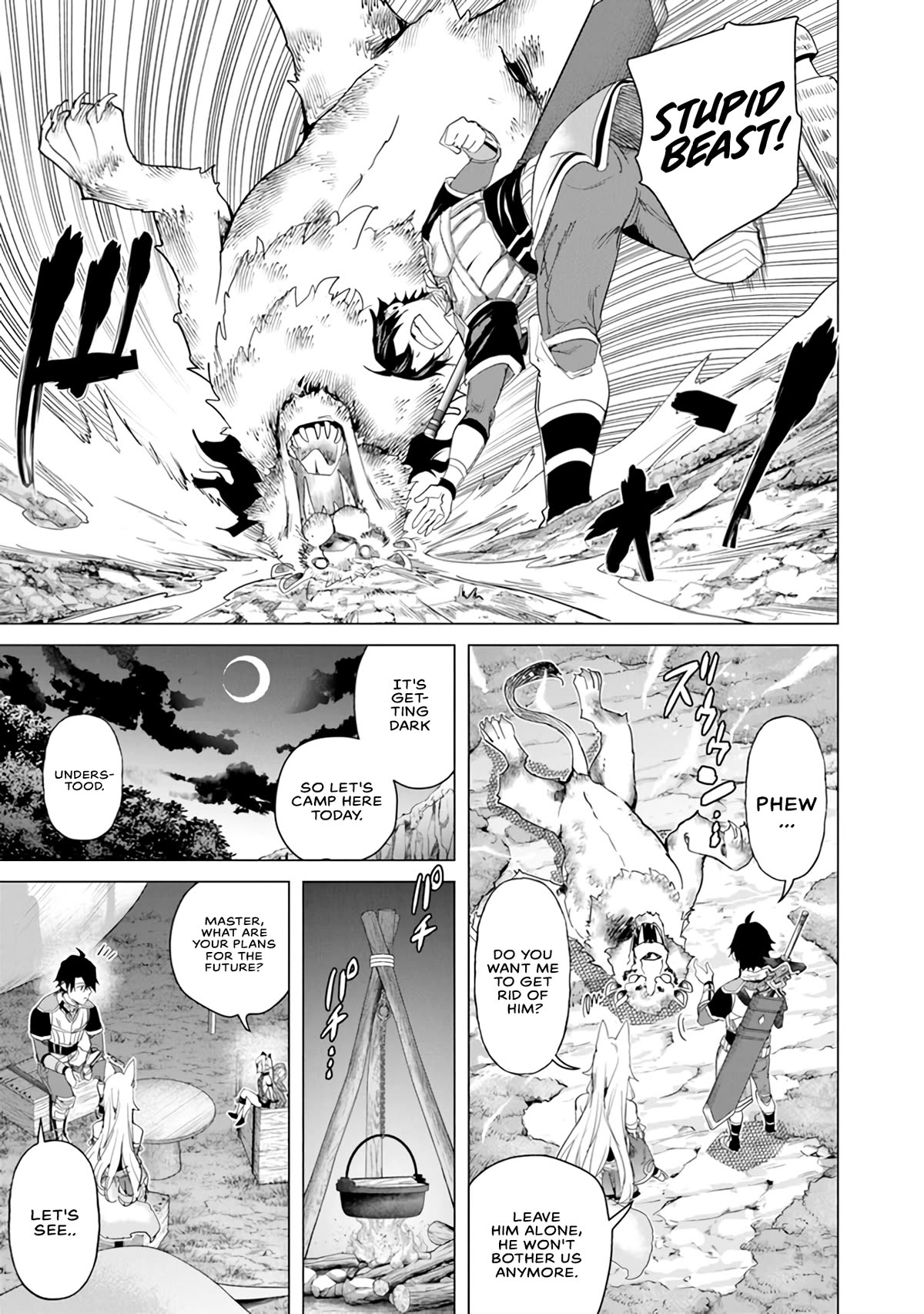 A Warrior Exiled by the Hero and His Lover chapter 24 page 3