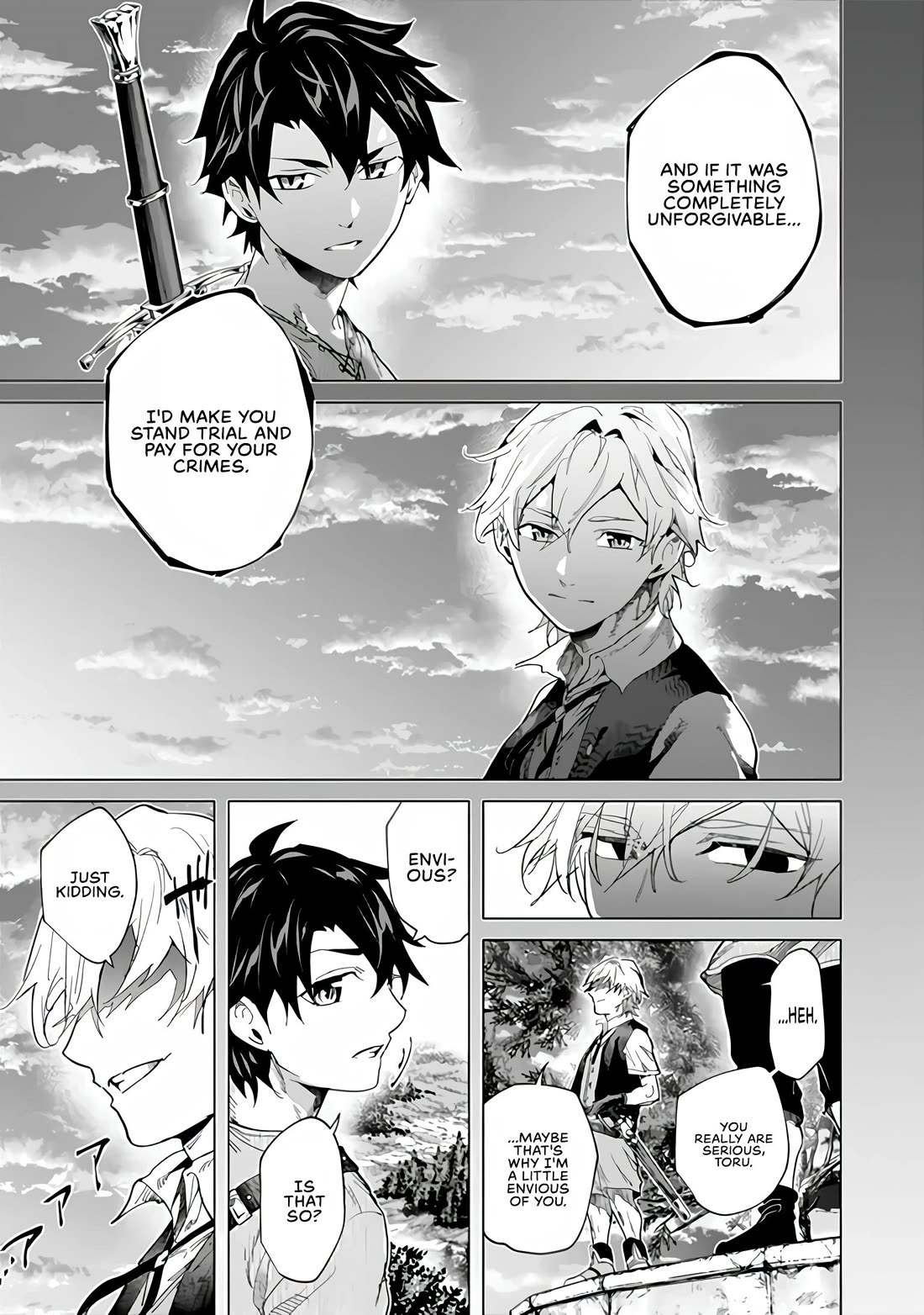 A Warrior Exiled by the Hero and His Lover chapter 48 page 6