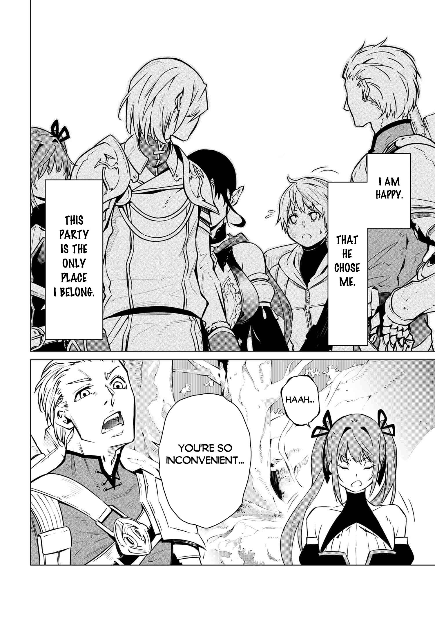 A White Mage Who Was Exiled After Being Handed A Knife In An Sss Rank Dungeon. Due To The Curse Of Yggdrasil, He Overcame His Weak Point, Lack Of Magical Power, And Became The Strongest In The World. chapter 1 page 15