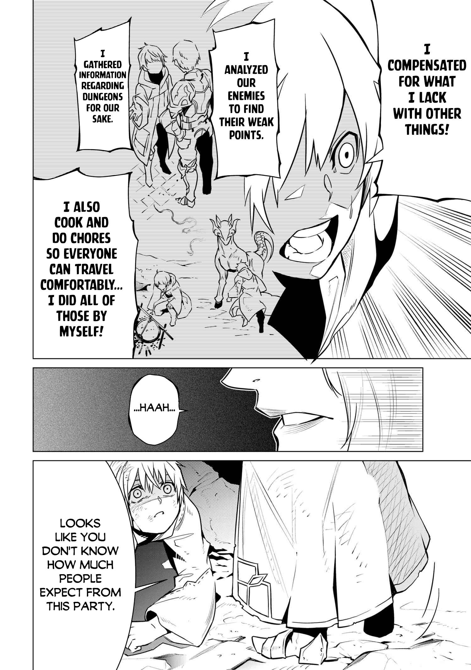 A White Mage Who Was Exiled After Being Handed A Knife In An Sss Rank Dungeon. Due To The Curse Of Yggdrasil, He Overcame His Weak Point, Lack Of Magical Power, And Became The Strongest In The World. chapter 1 page 31