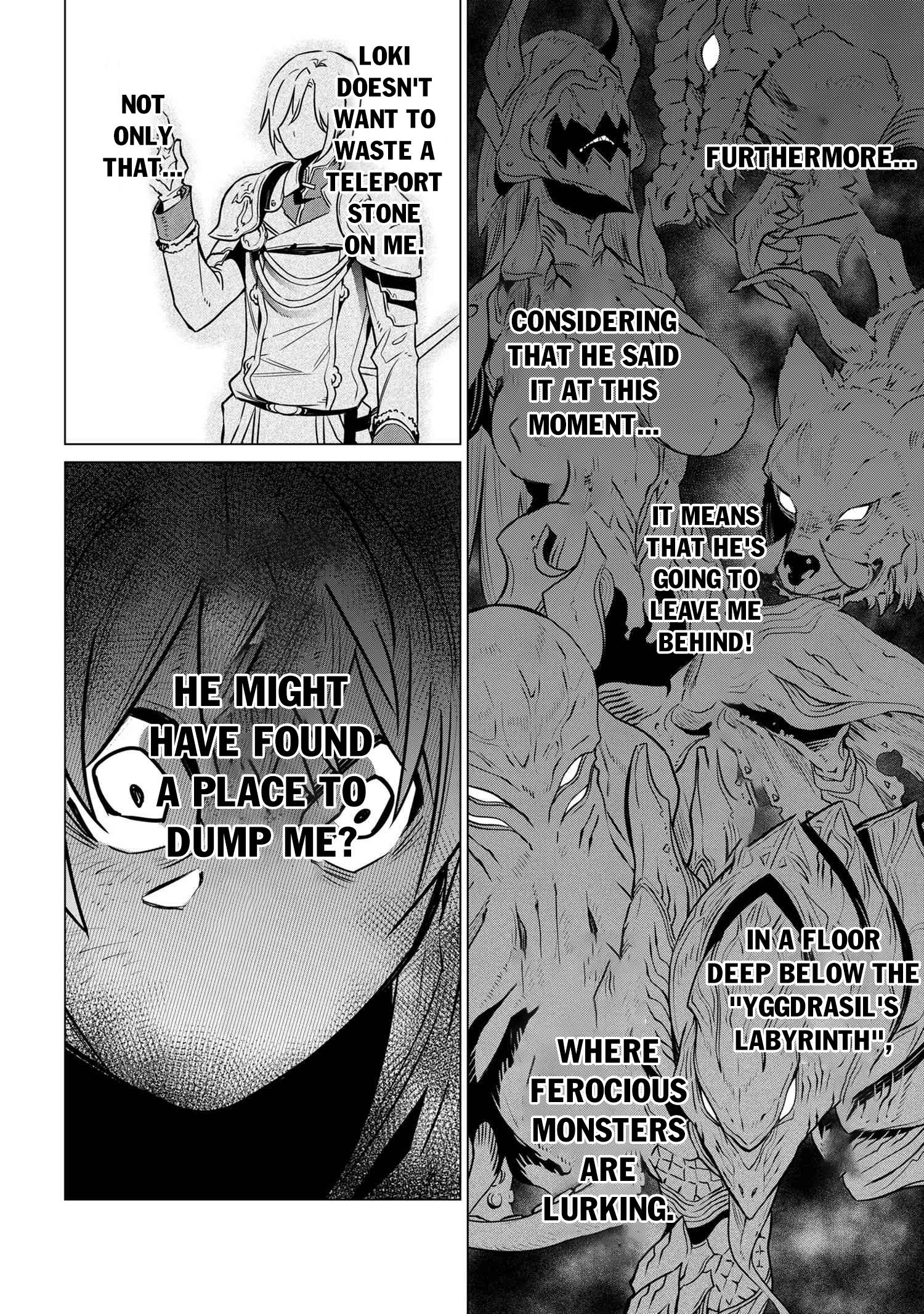 A White Mage Who Was Exiled After Being Handed A Knife In An Sss Rank Dungeon. Due To The Curse Of Yggdrasil, He Overcame His Weak Point, Lack Of Magical Power, And Became The Strongest In The World. chapter 1 page 37