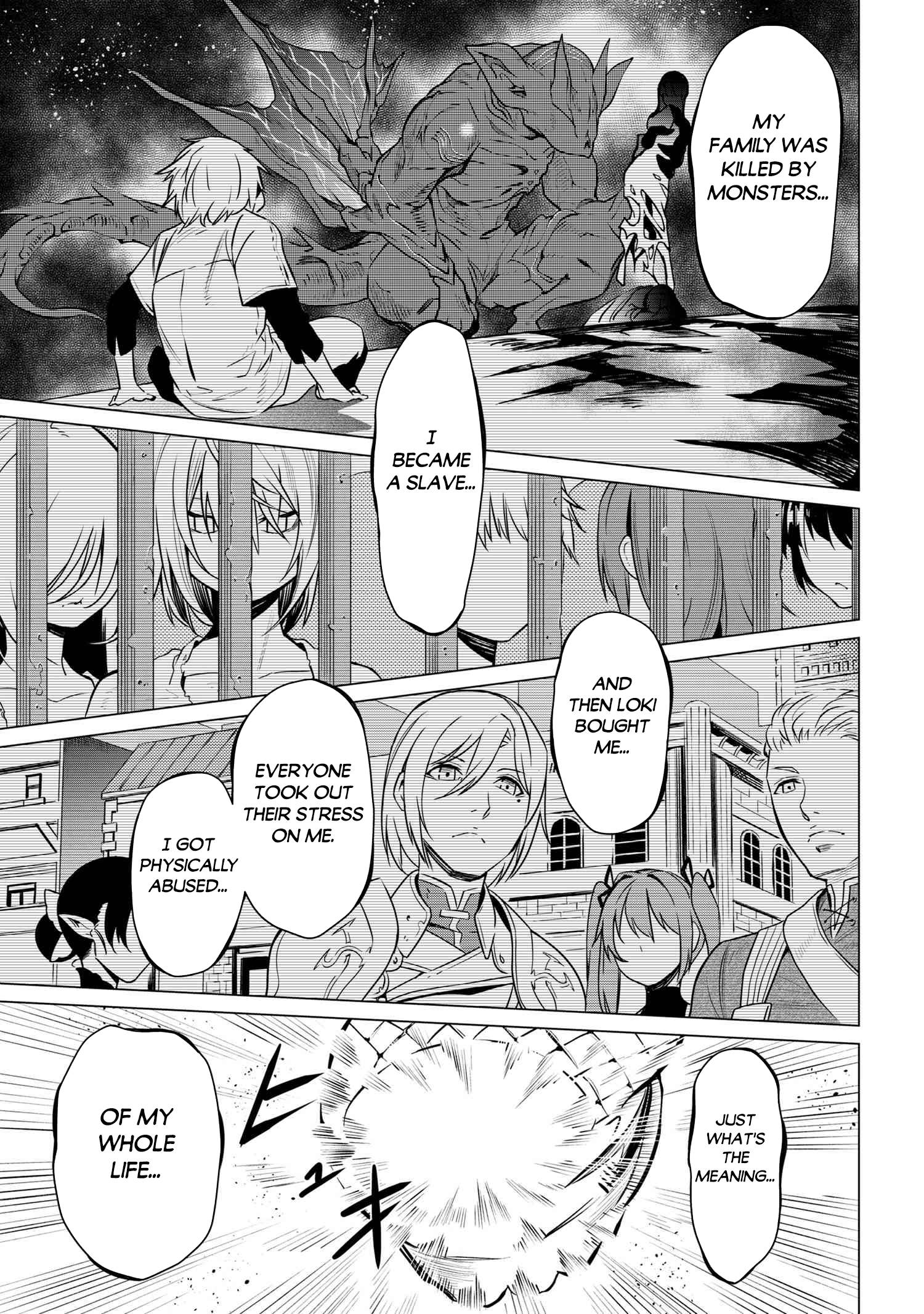 A White Mage Who Was Exiled After Being Handed A Knife In An Sss Rank Dungeon. Due To The Curse Of Yggdrasil, He Overcame His Weak Point, Lack Of Magical Power, And Became The Strongest In The World. chapter 1 page 48