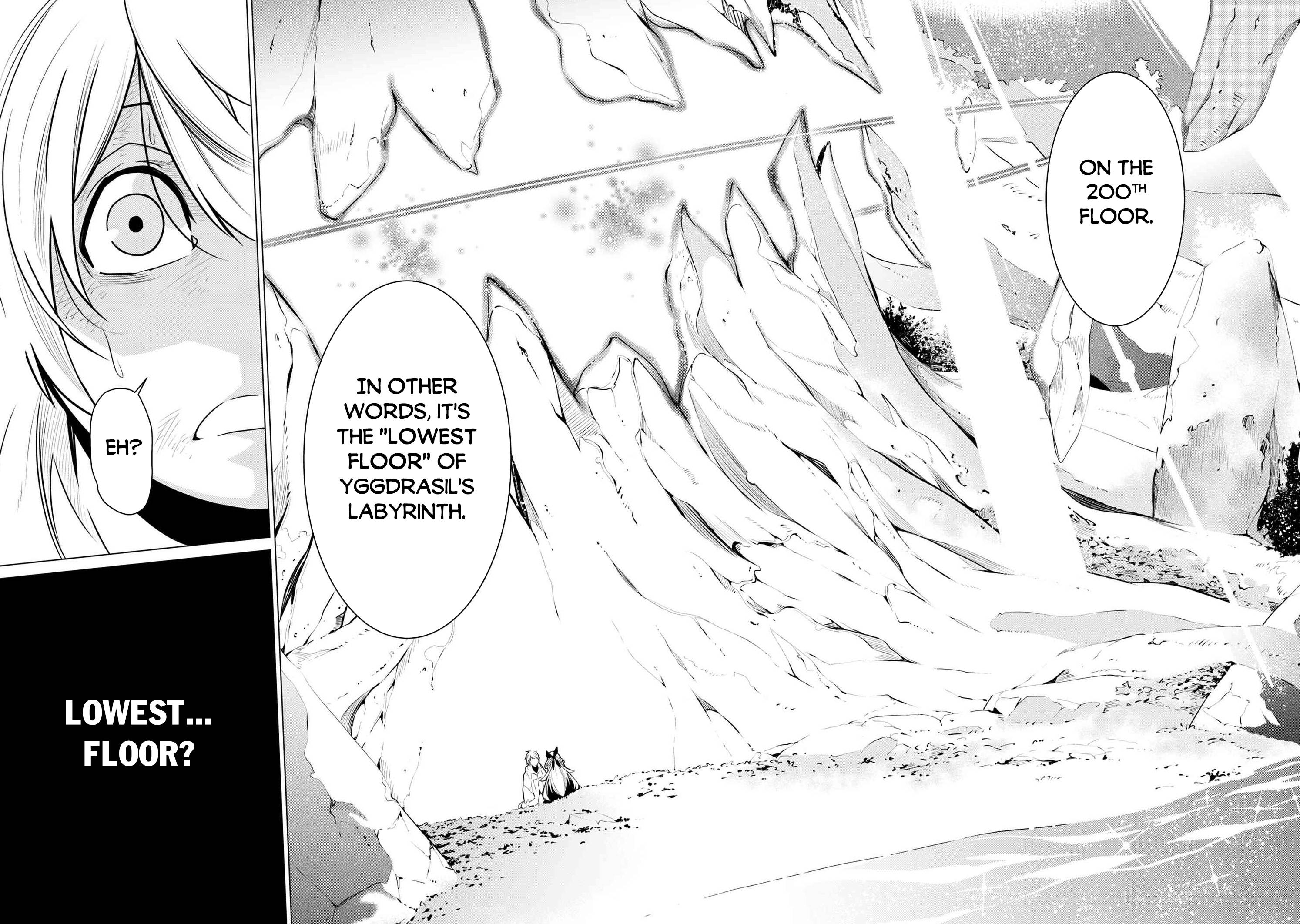 A White Mage Who Was Exiled After Being Handed A Knife In An Sss Rank Dungeon. Due To The Curse Of Yggdrasil, He Overcame His Weak Point, Lack Of Magical Power, And Became The Strongest In The World. chapter 1 page 53