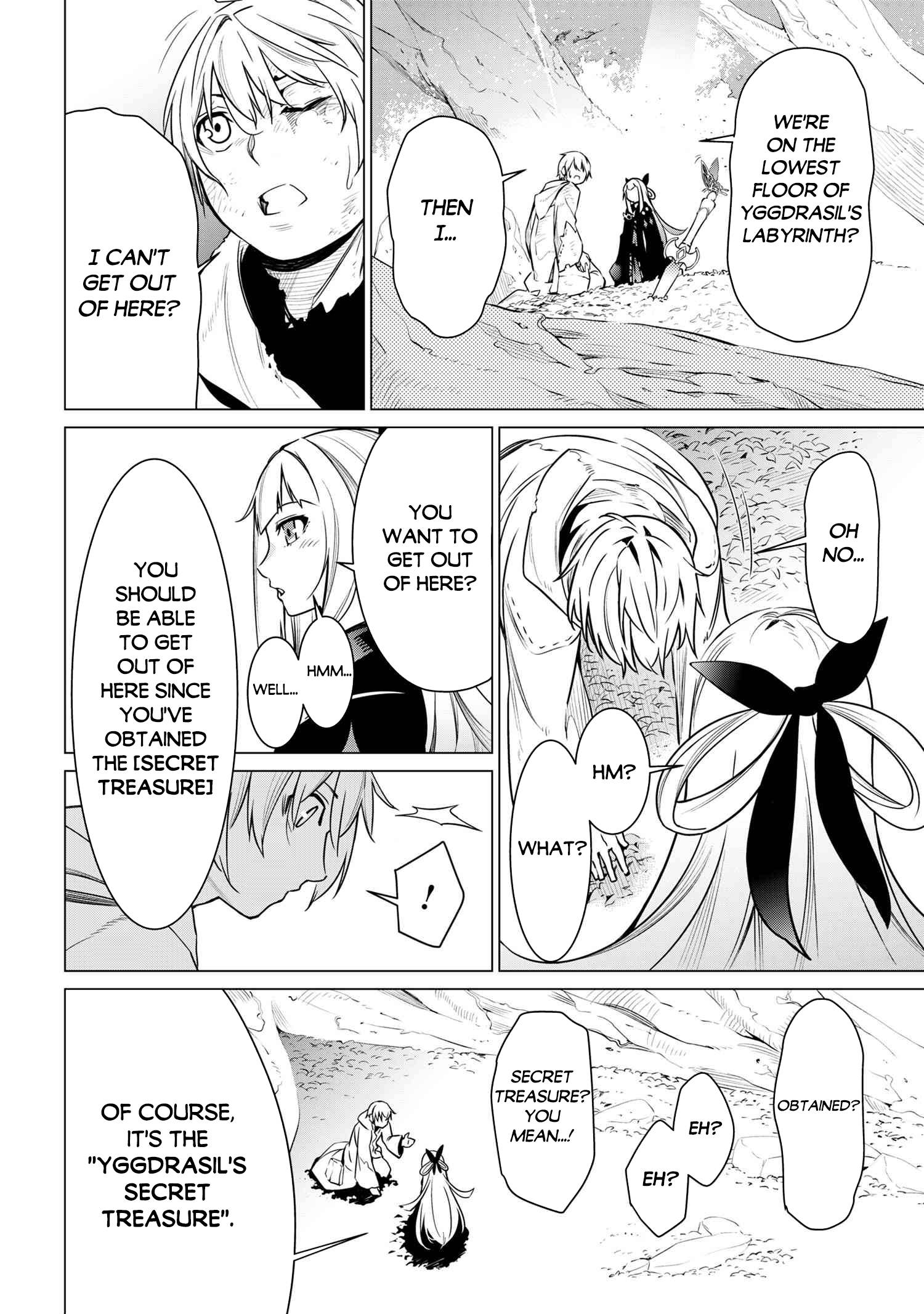 A White Mage Who Was Exiled After Being Handed A Knife In An Sss Rank Dungeon. Due To The Curse Of Yggdrasil, He Overcame His Weak Point, Lack Of Magical Power, And Became The Strongest In The World. chapter 1 page 54