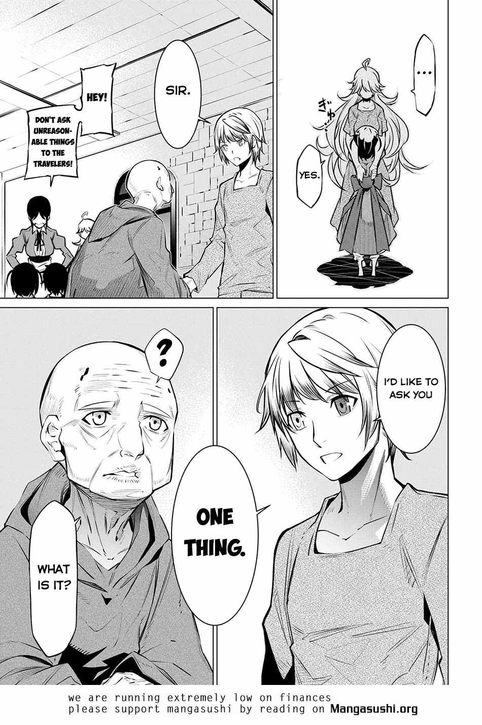 A White Mage Who Was Exiled After Being Handed A Knife In An Sss Rank Dungeon. Due To The Curse Of Yggdrasil, He Overcame His Weak Point, Lack Of Magical Power, And Became The Strongest In The World. chapter 10.1 page 23